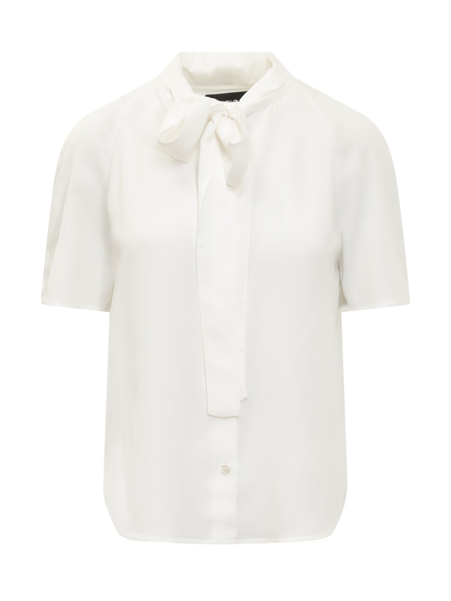 Boutique Moschino Shirt With Bow