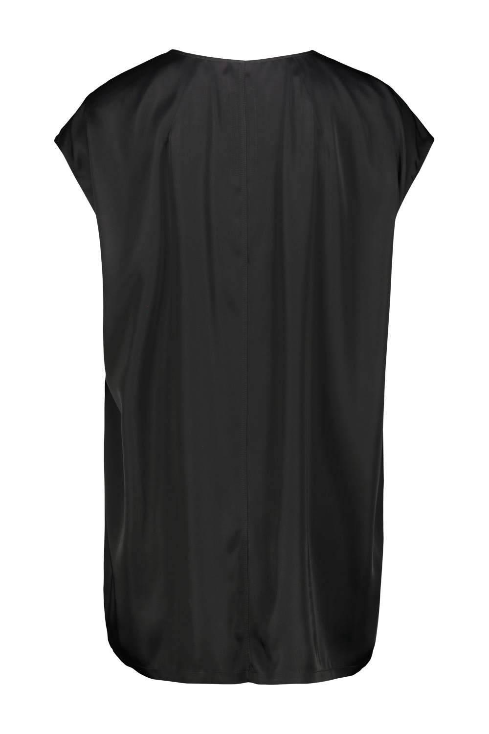 Rick Owens Black Hollywood Dylan T-shirt In Black