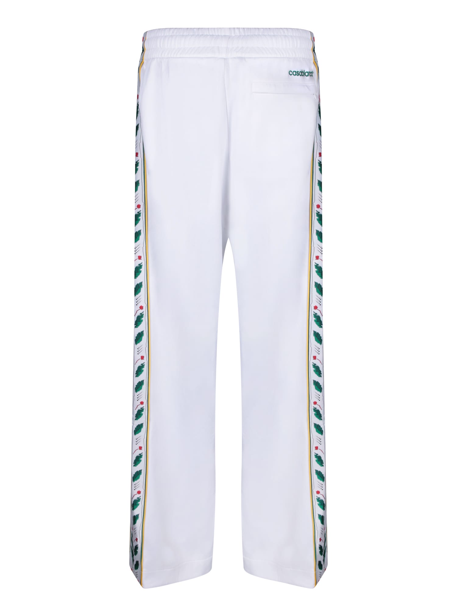 Shop Casablanca White Laurel Track Pants