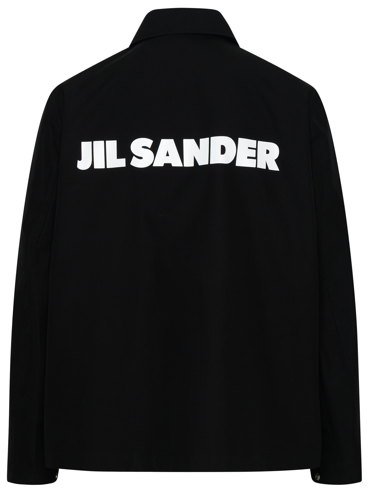 Shop Jil Sander Black Cotton Jacket