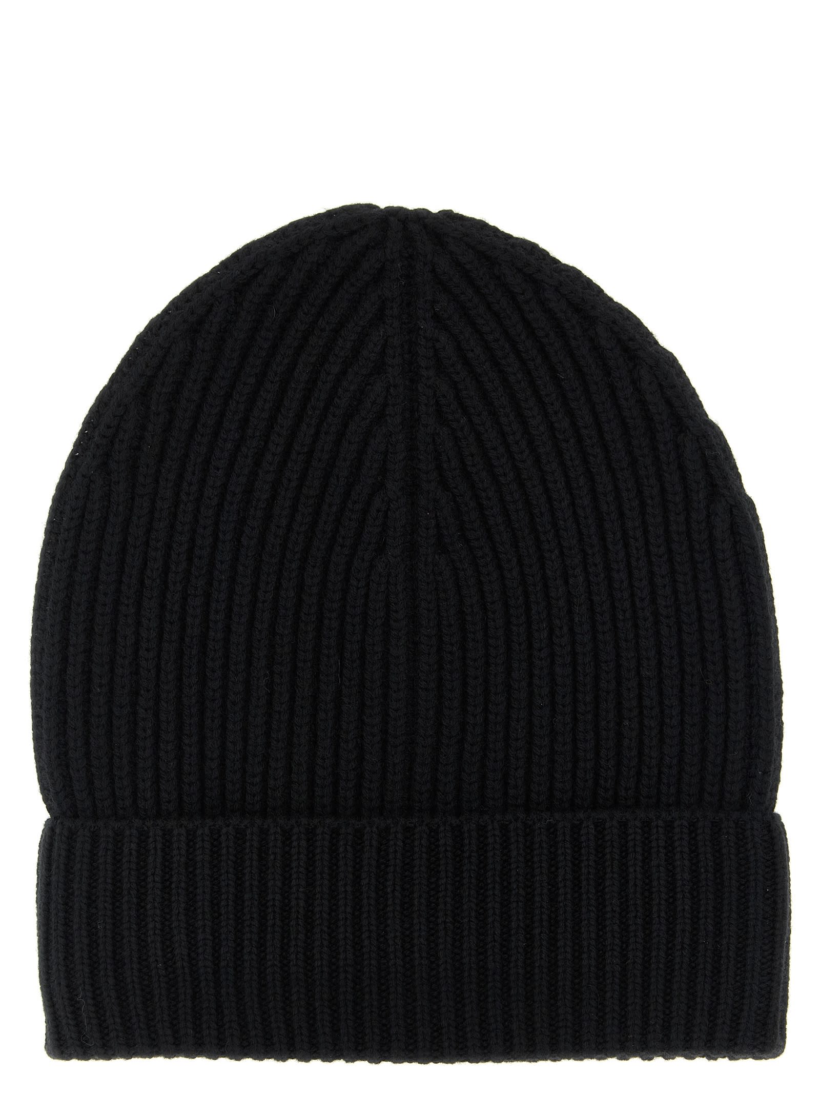 Dolce & Gabbana Wool And Cashmere Beanie In Black