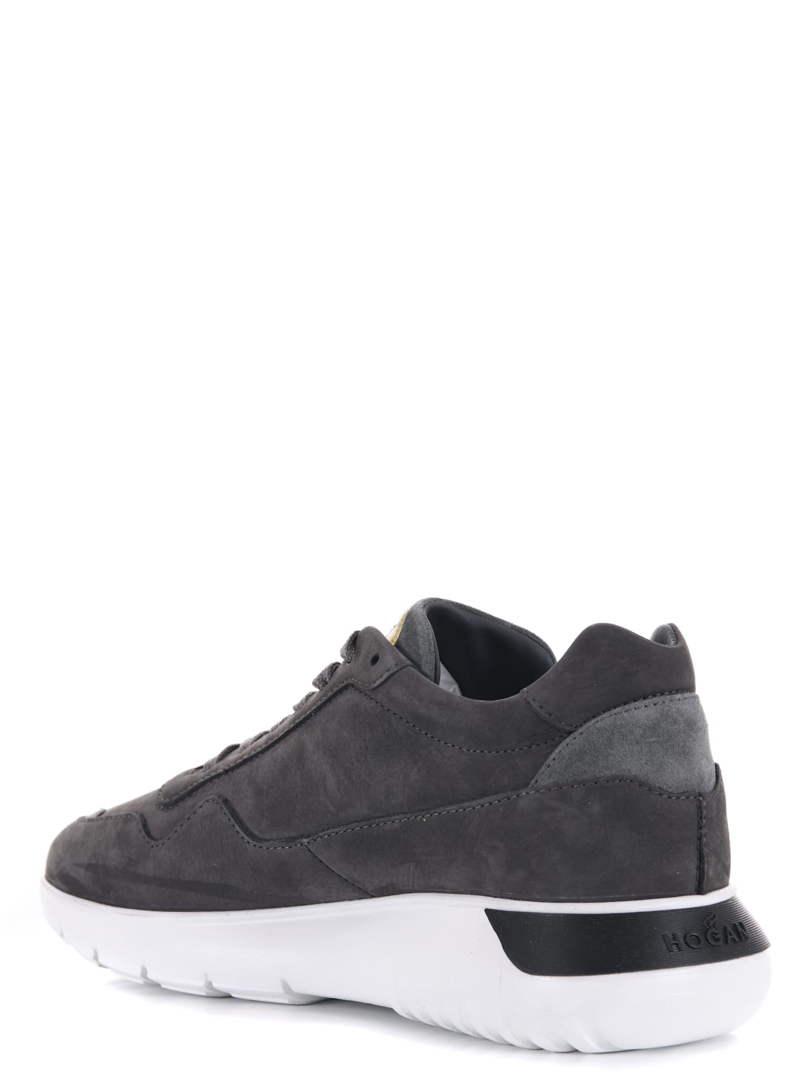 Shop Hogan Interactive3 Sneakers In Grey