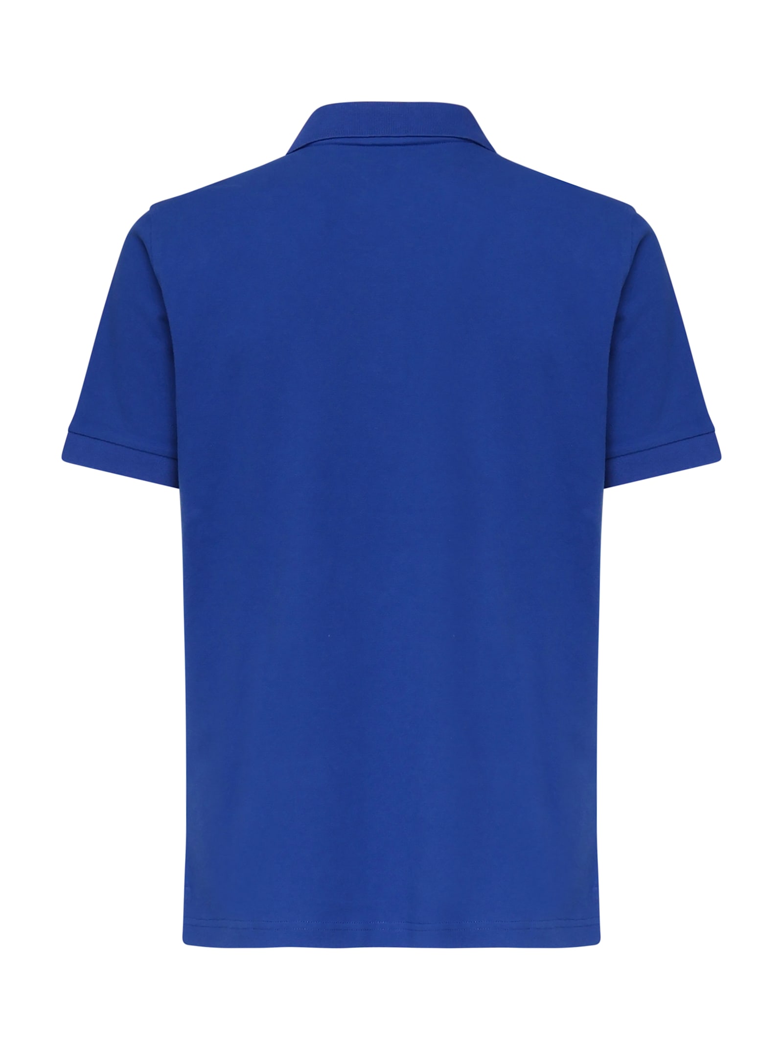 Fay Polo Shirt With Logo In Blue