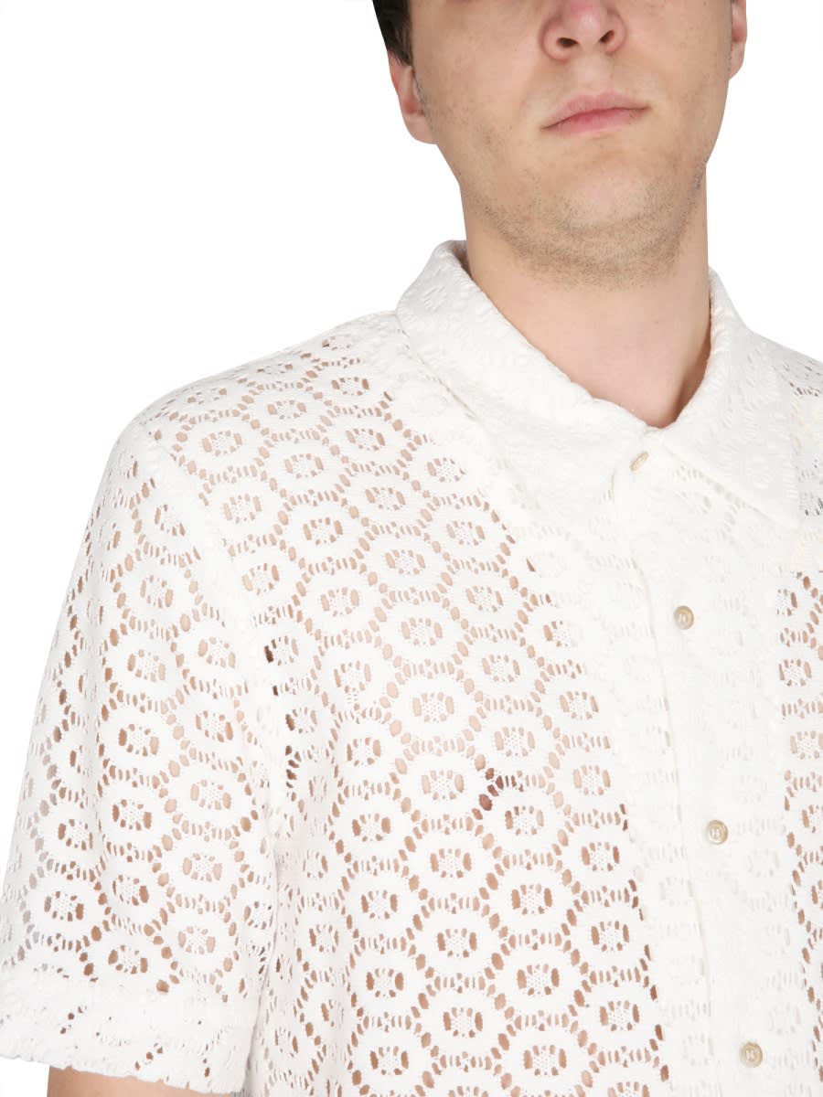 Séfr Noam Shirt In Ivory