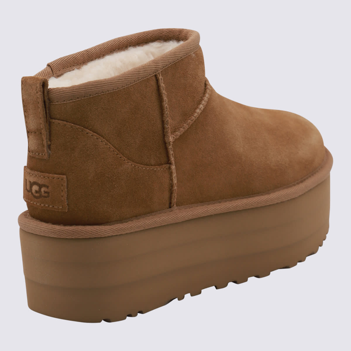 Shop Ugg Chestnut Classic Ultra Mini Platform Boots