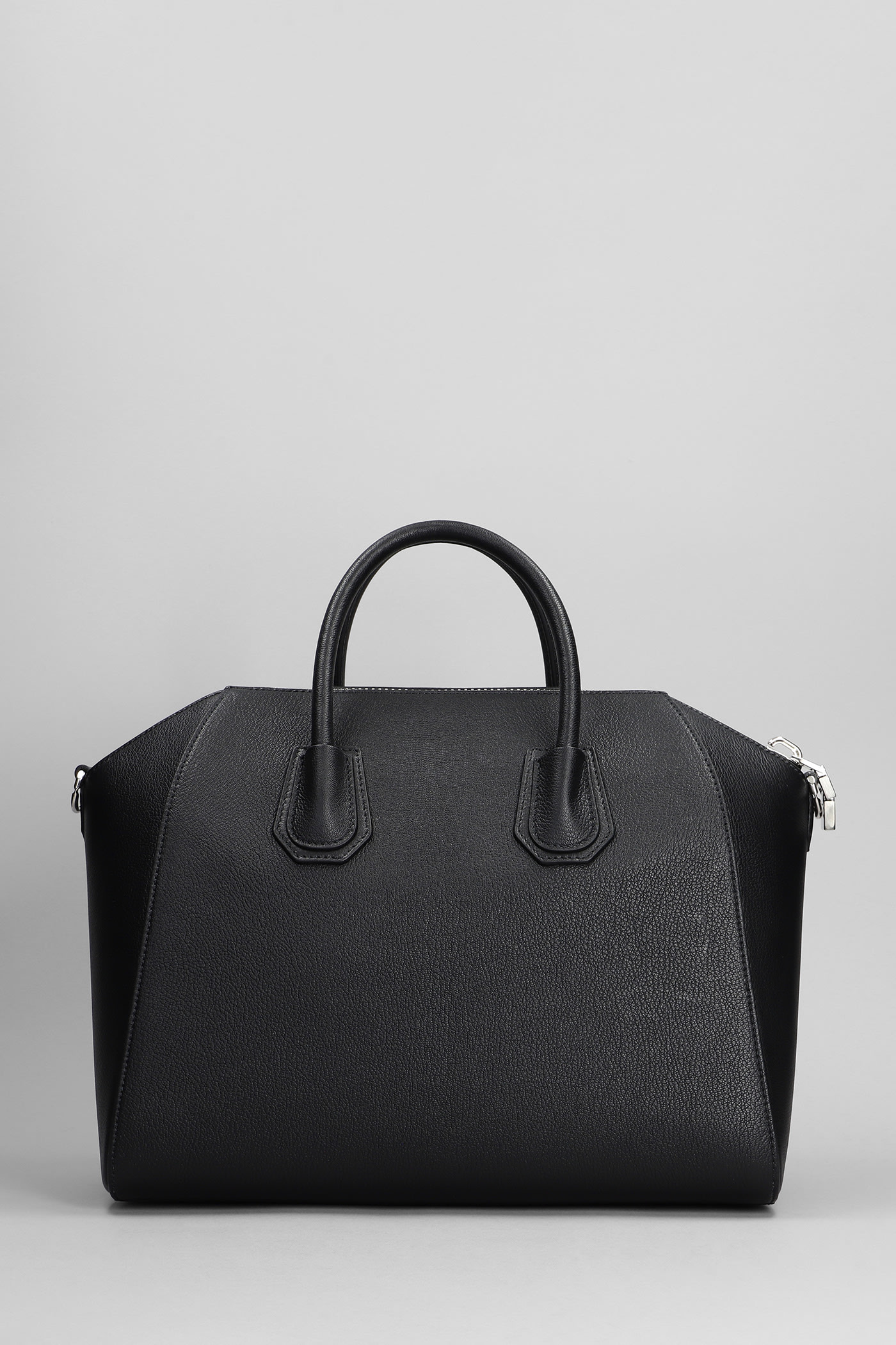 Shop Givenchy Antigona Shoulder Bag In Black Leather
