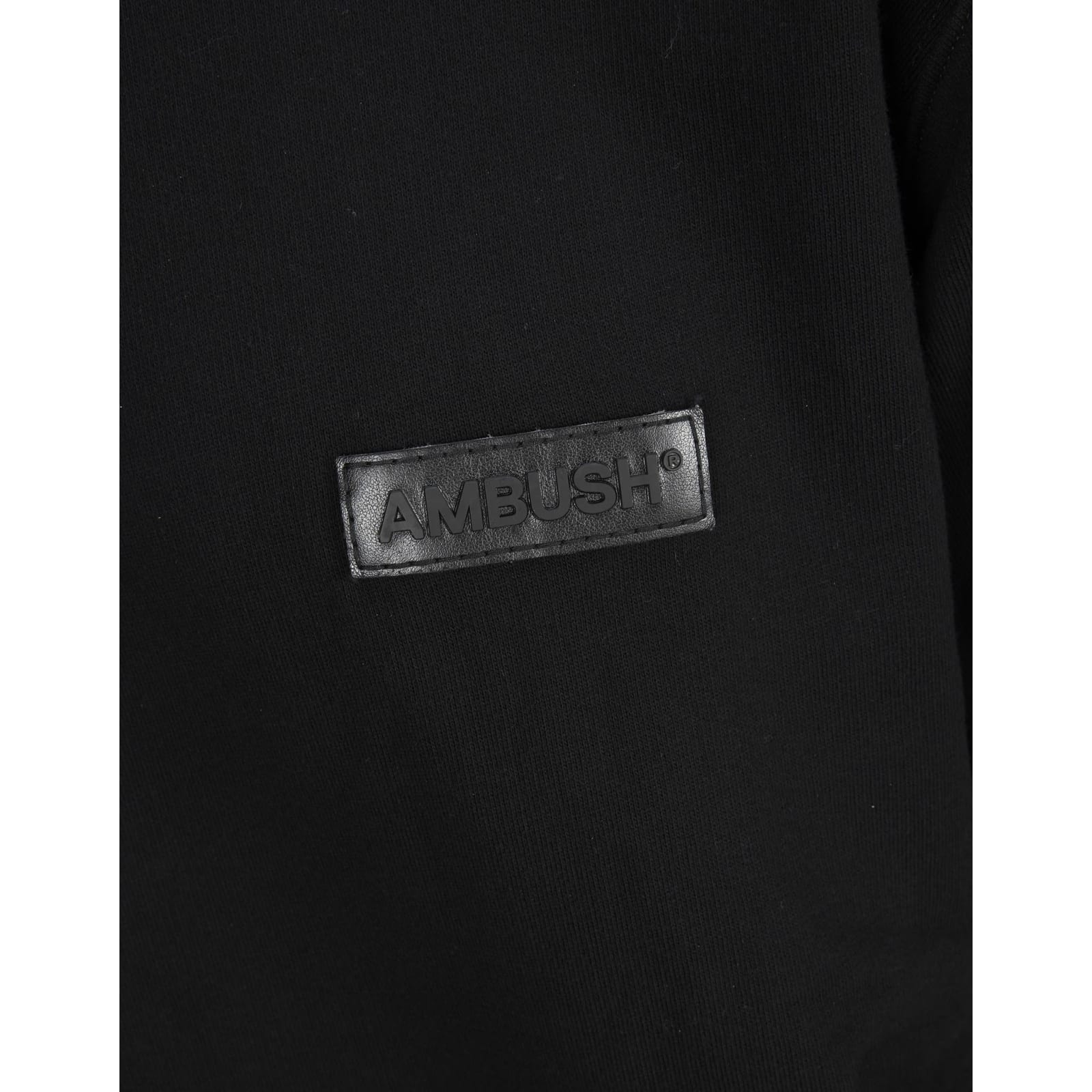 Shop Ambush Logo Sweartshirt In Black