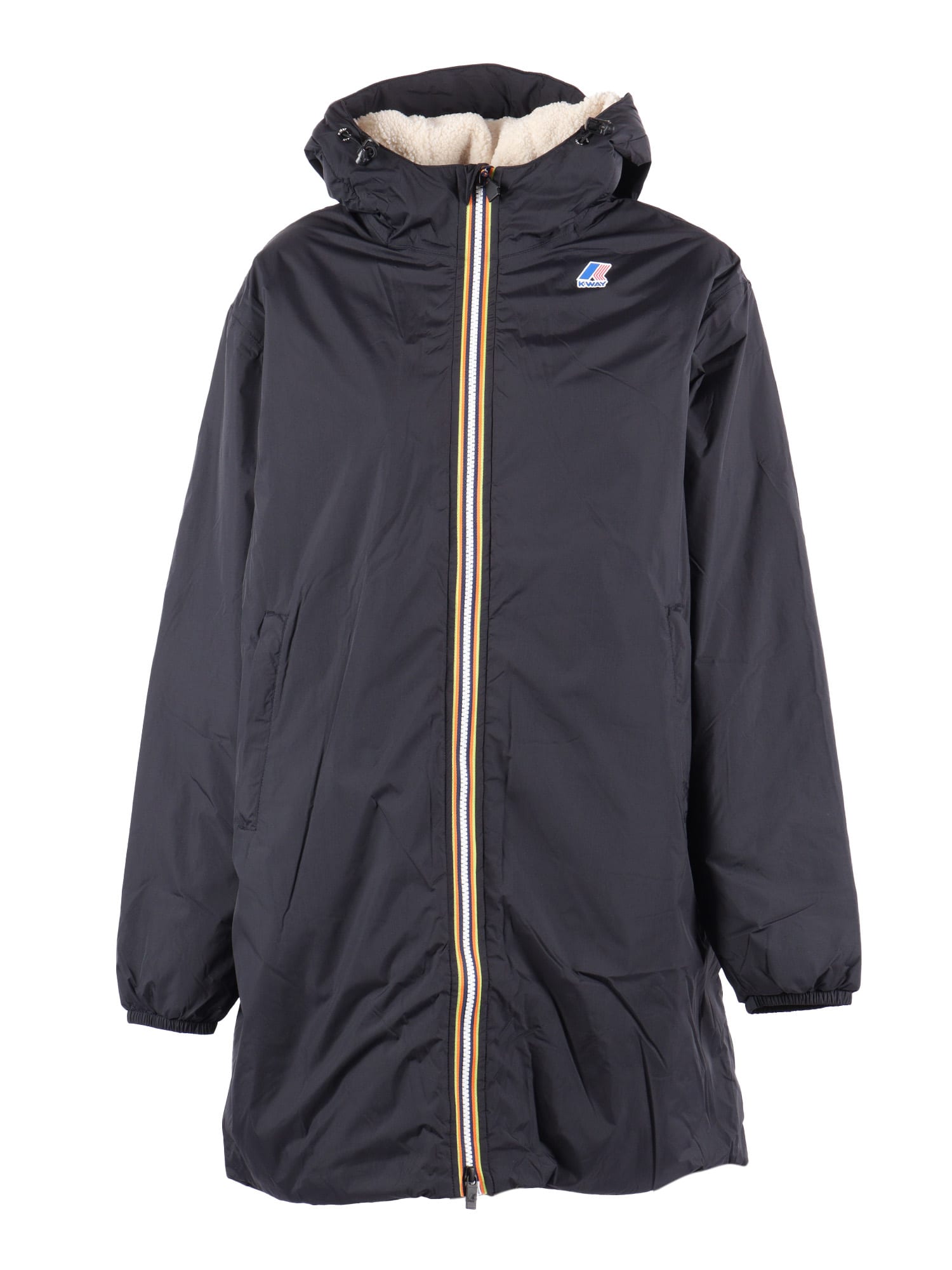 K-way Le Vrai 4.0 Eiffel East Orsett Down Jacket In Black