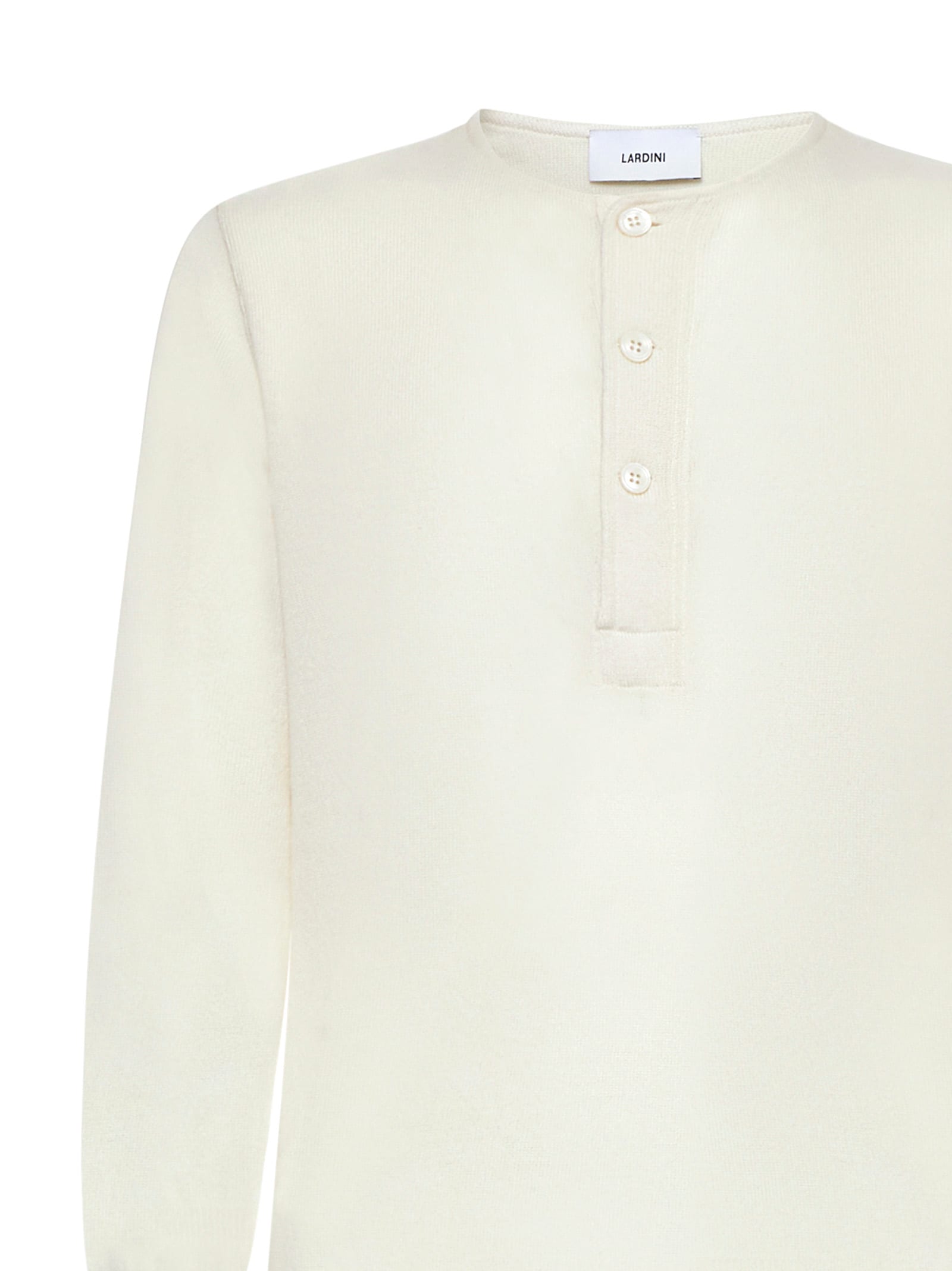 Shop Lardini Sweater In White