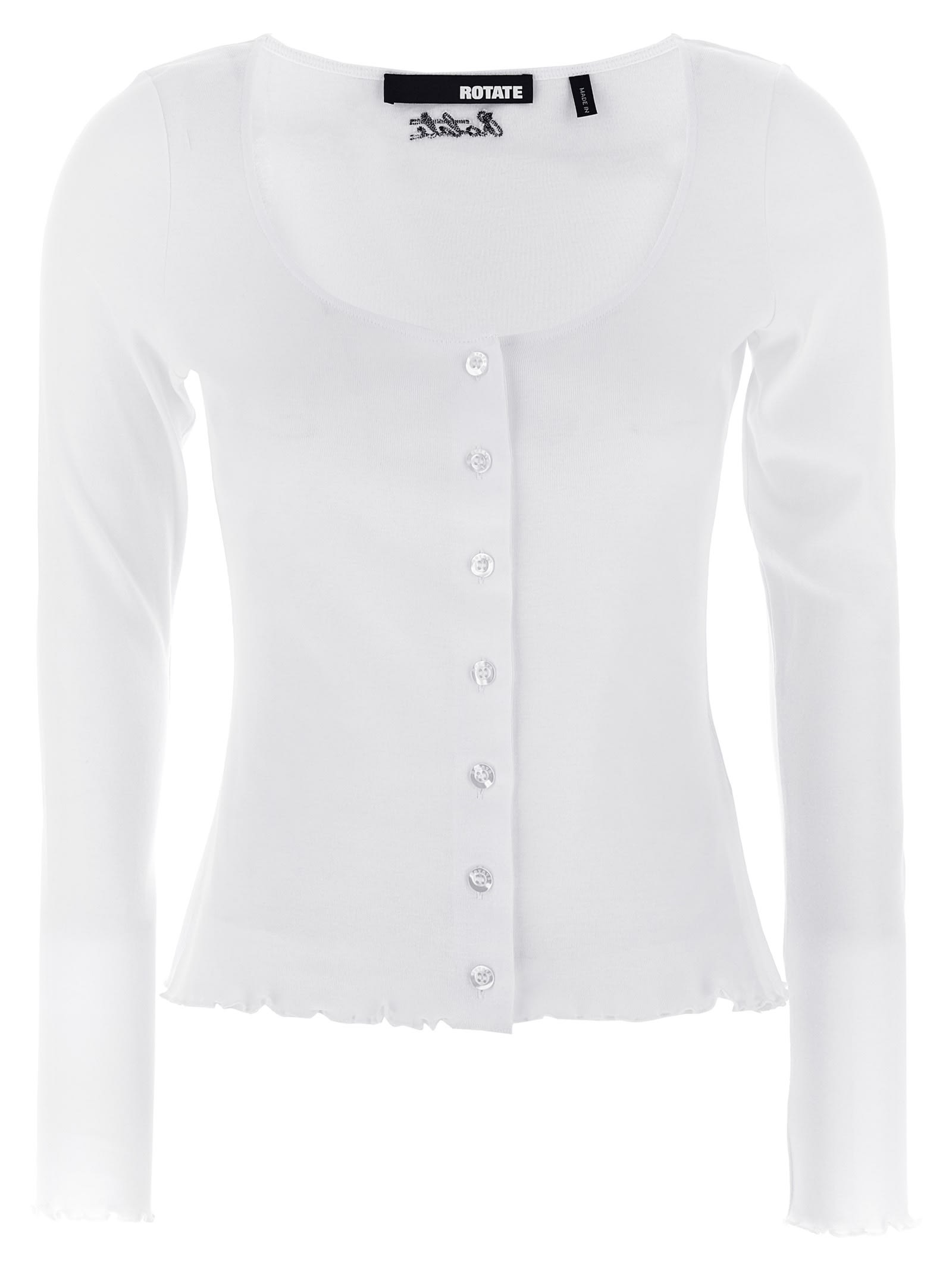 buttoned Ls Top