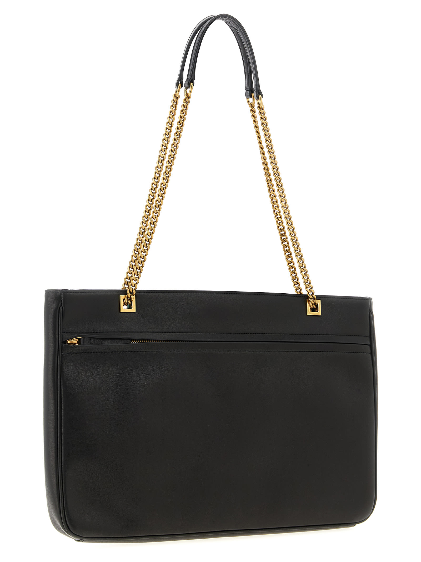 Valentino Garavani Viva Superstar Midi Shopping Bag In Brown