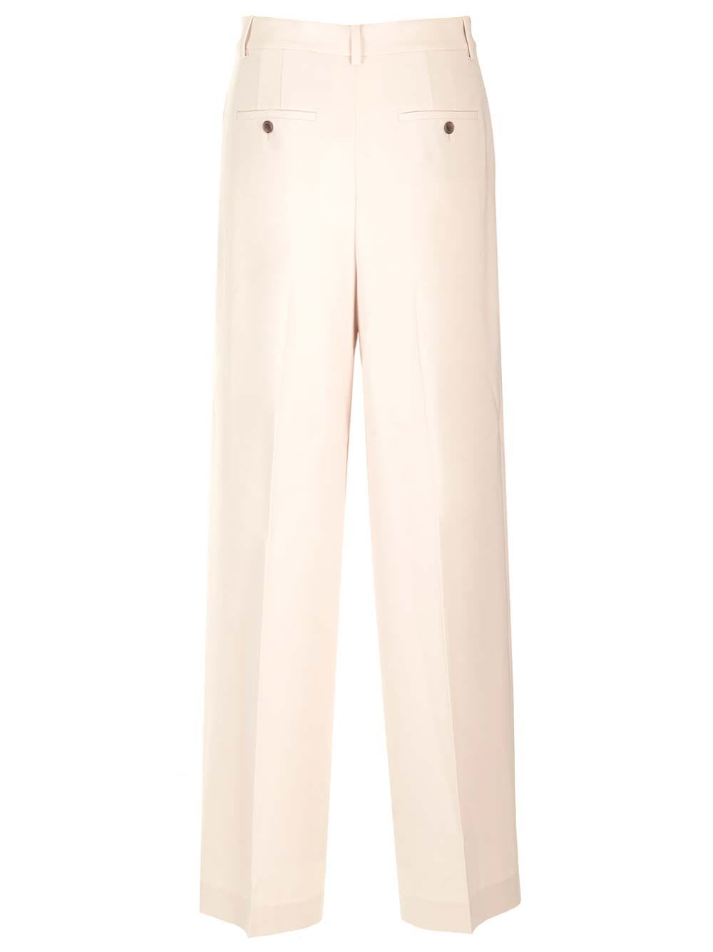 Shop Theory Double Pleated Trousers In Pietra