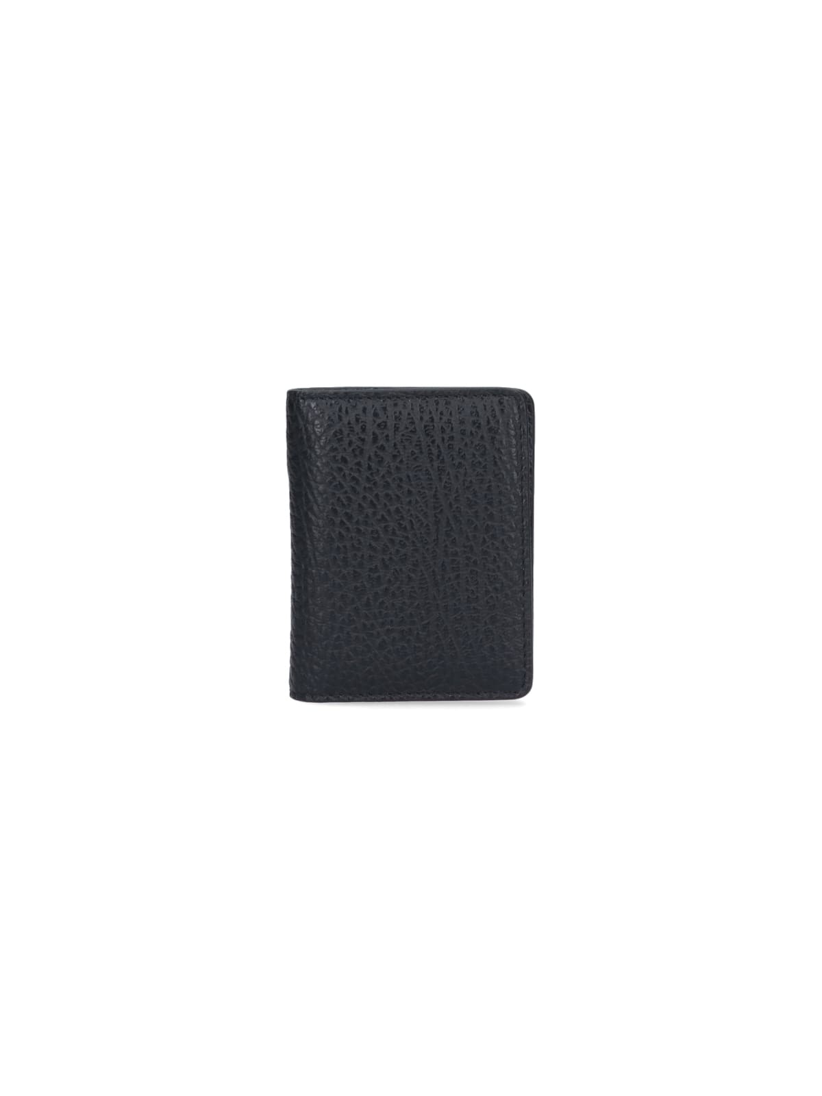 Maison Margiela Leather Cardholder In Black