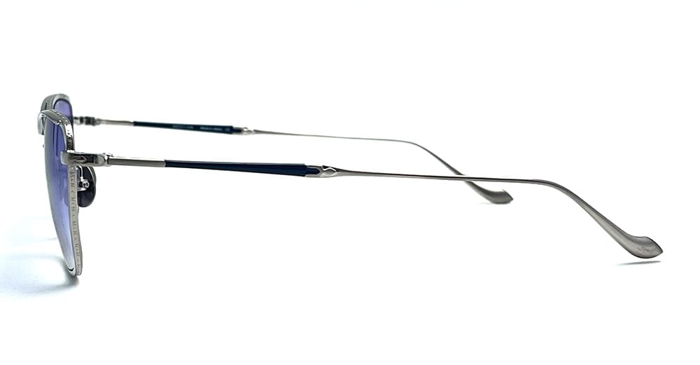Matsuda M3147 - Brushed Silver Sunglasses In Brushed Silver