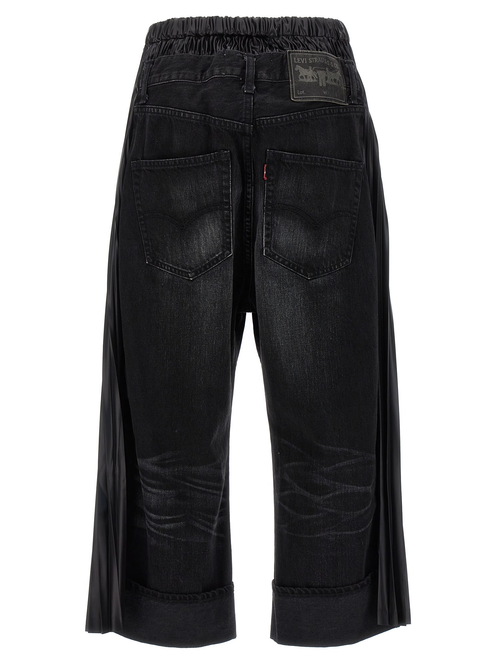 Shop Junya Watanabe Jeans  Capsule Levis In Black