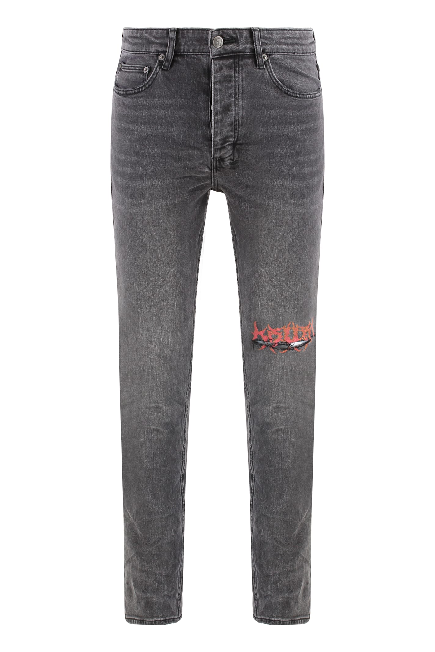 Ksubi Distressed-effect Jeans In Black
