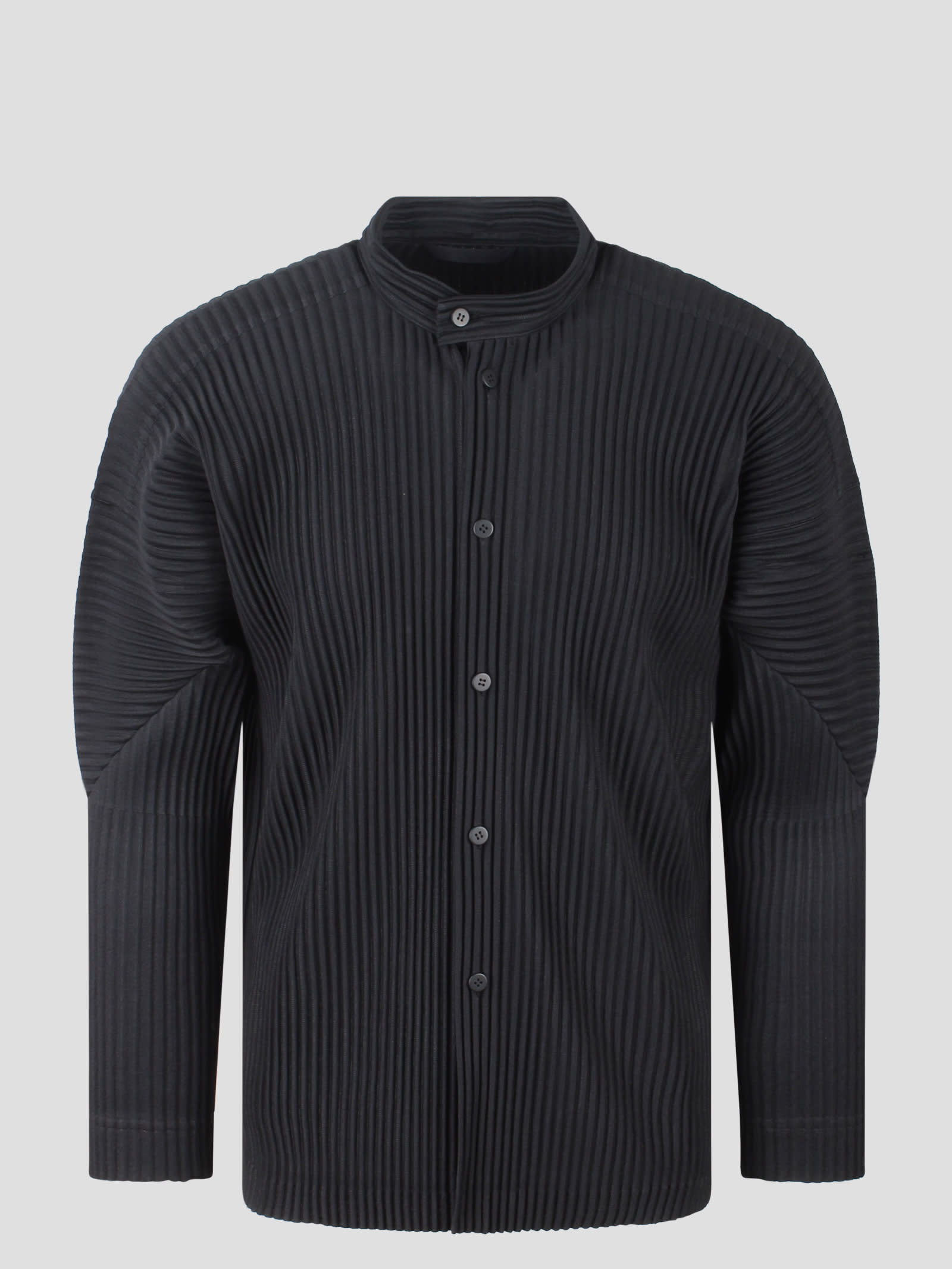 Shop Issey Miyake Mc September Shirt In Black