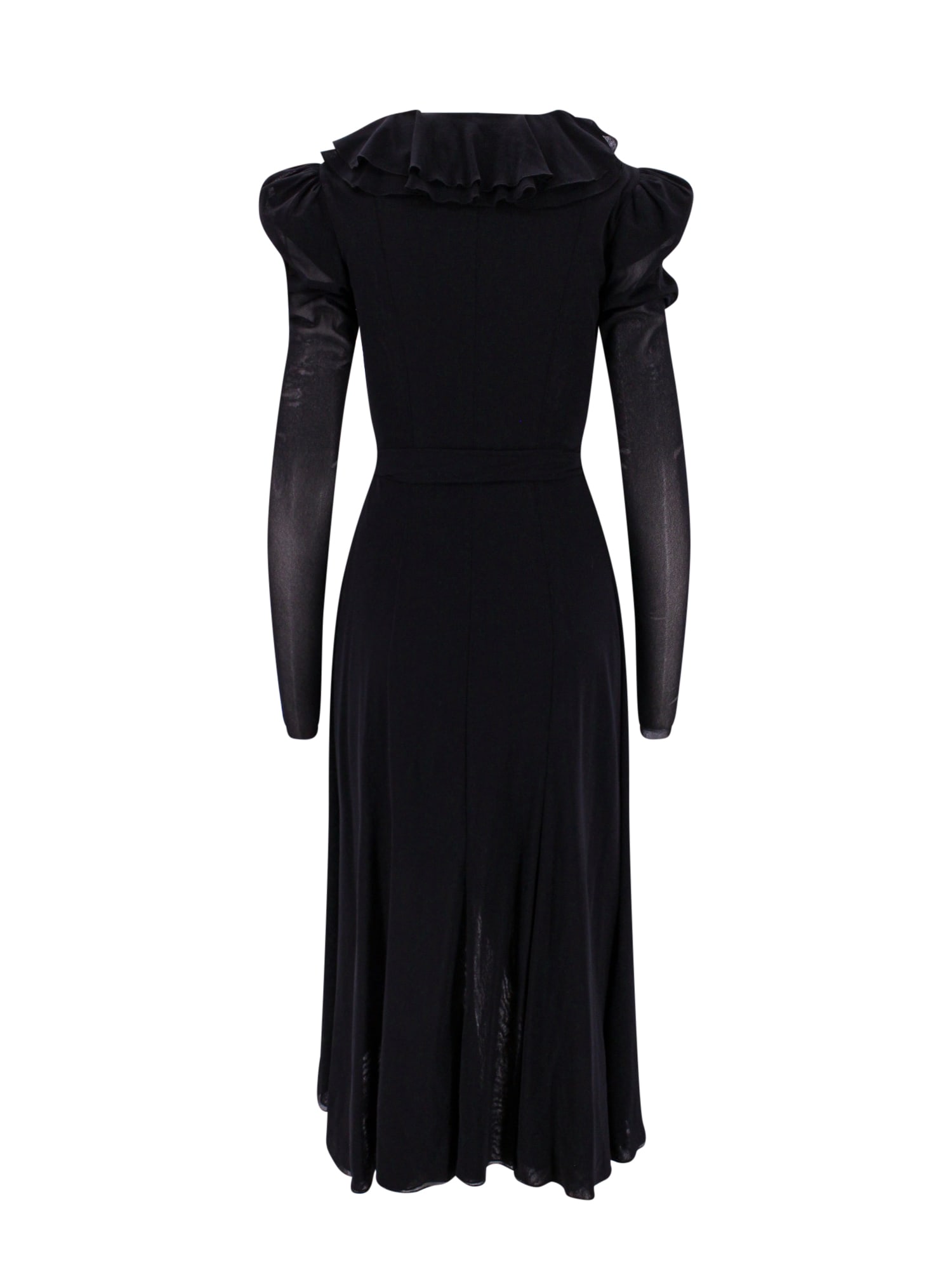 Shop Philosophy Di Lorenzo Serafini Dress In Black