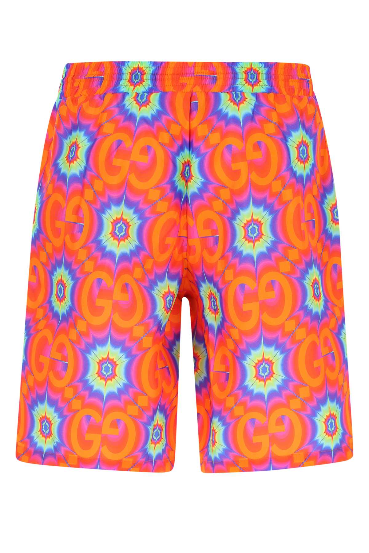 Shop Gucci Printed Nylon Swimming Shorts In 7098