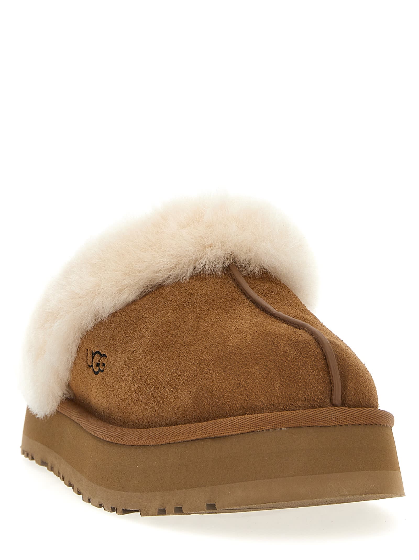 Ugg Disquette Slipper In Brown