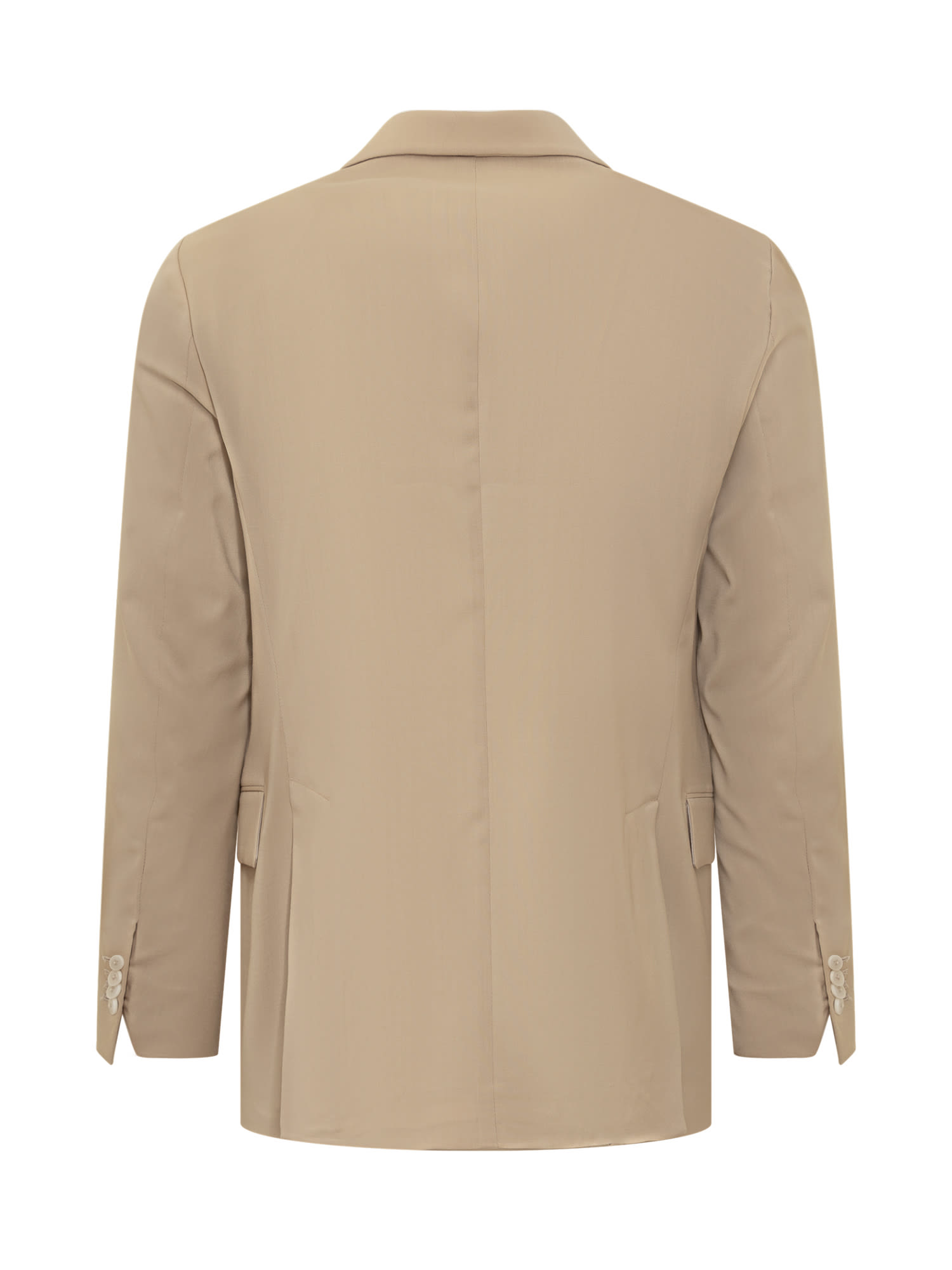 Shop Costumein Single Breasted Blazer In Beige