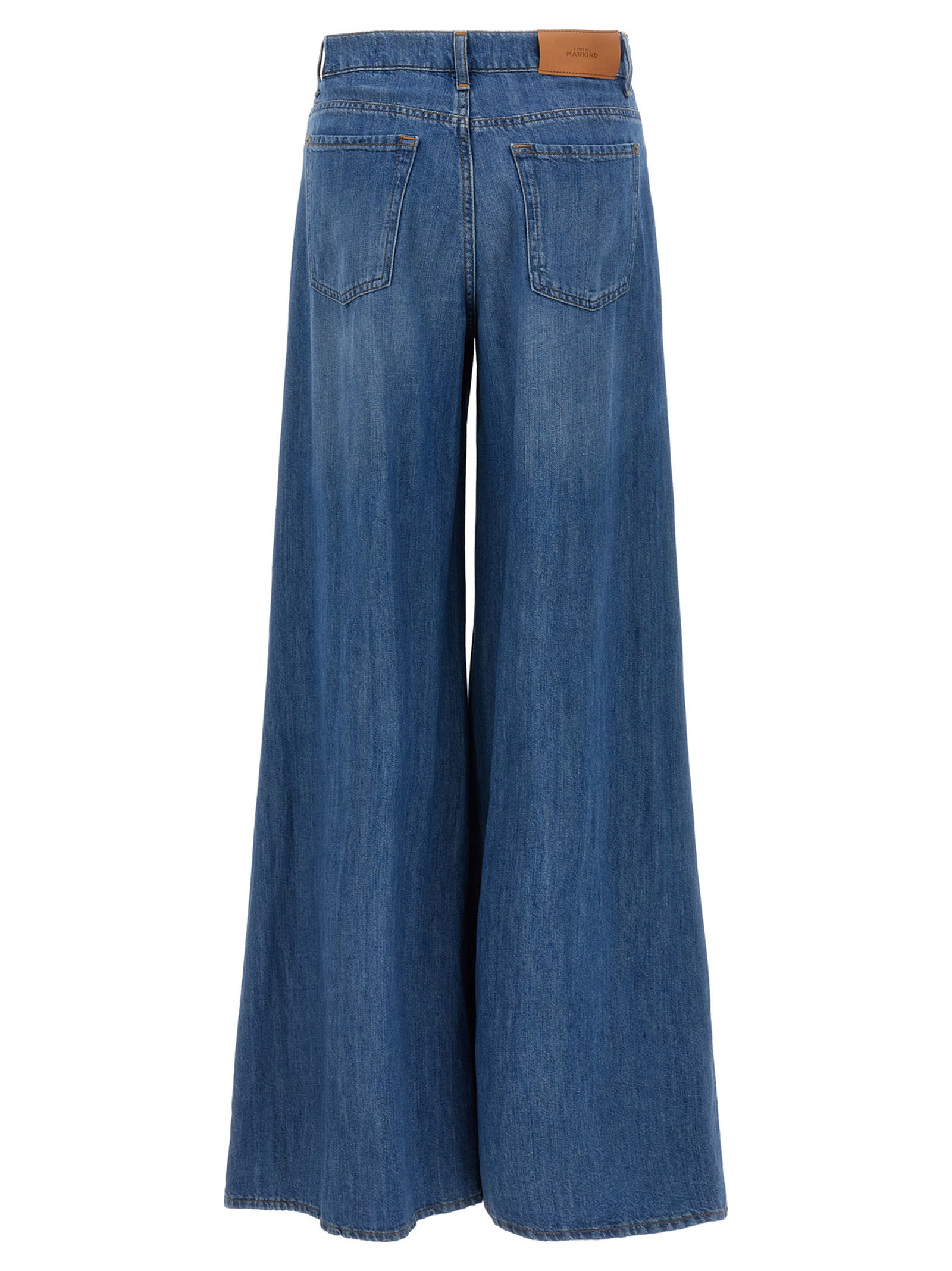 7 FOR ALL MANKIND WILLOW WIDE JEANS