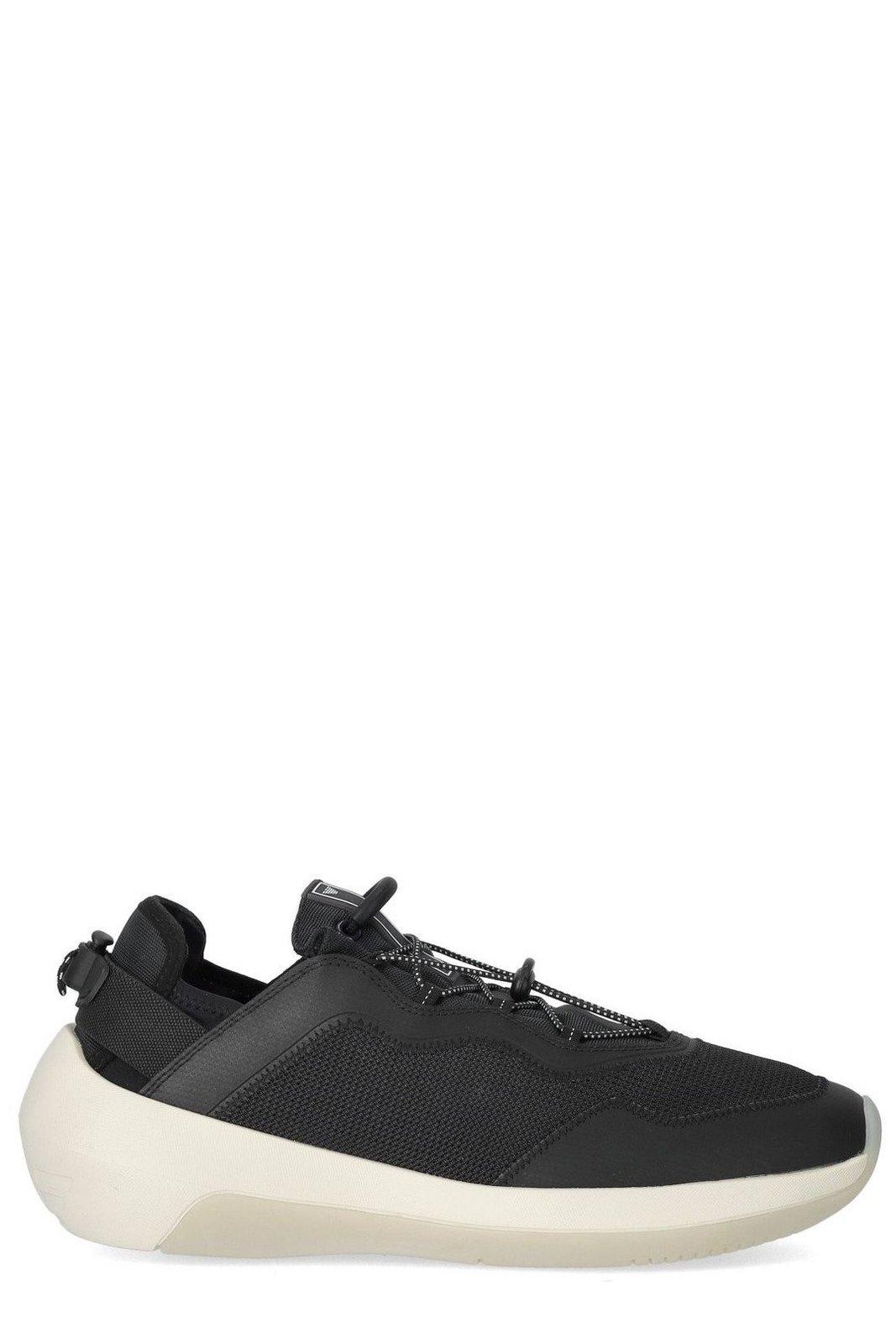 Drawstring Fastening Mesh Sneakers