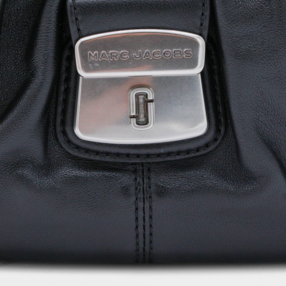 Marc Jacobs Black Leather The Cristina Satchel In Black