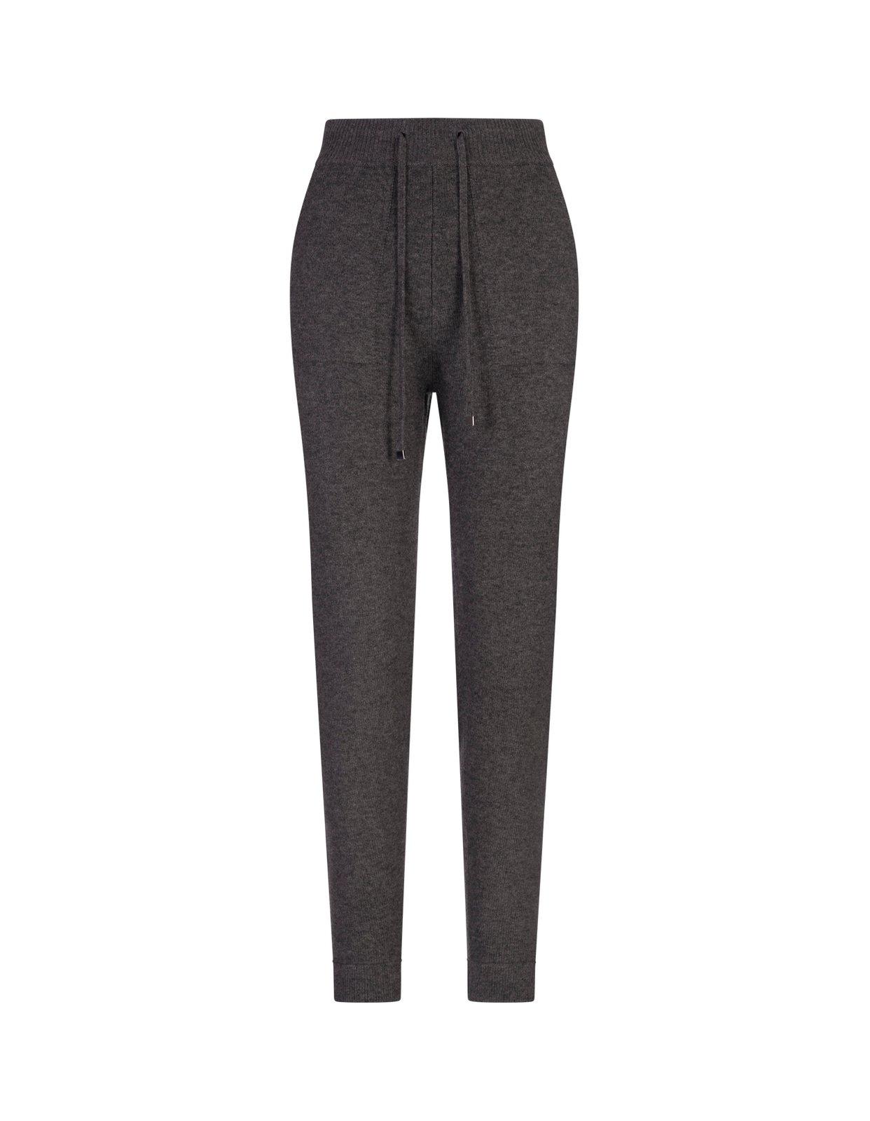 'S Max Mara High Waist Drawstring Knitted Trousers