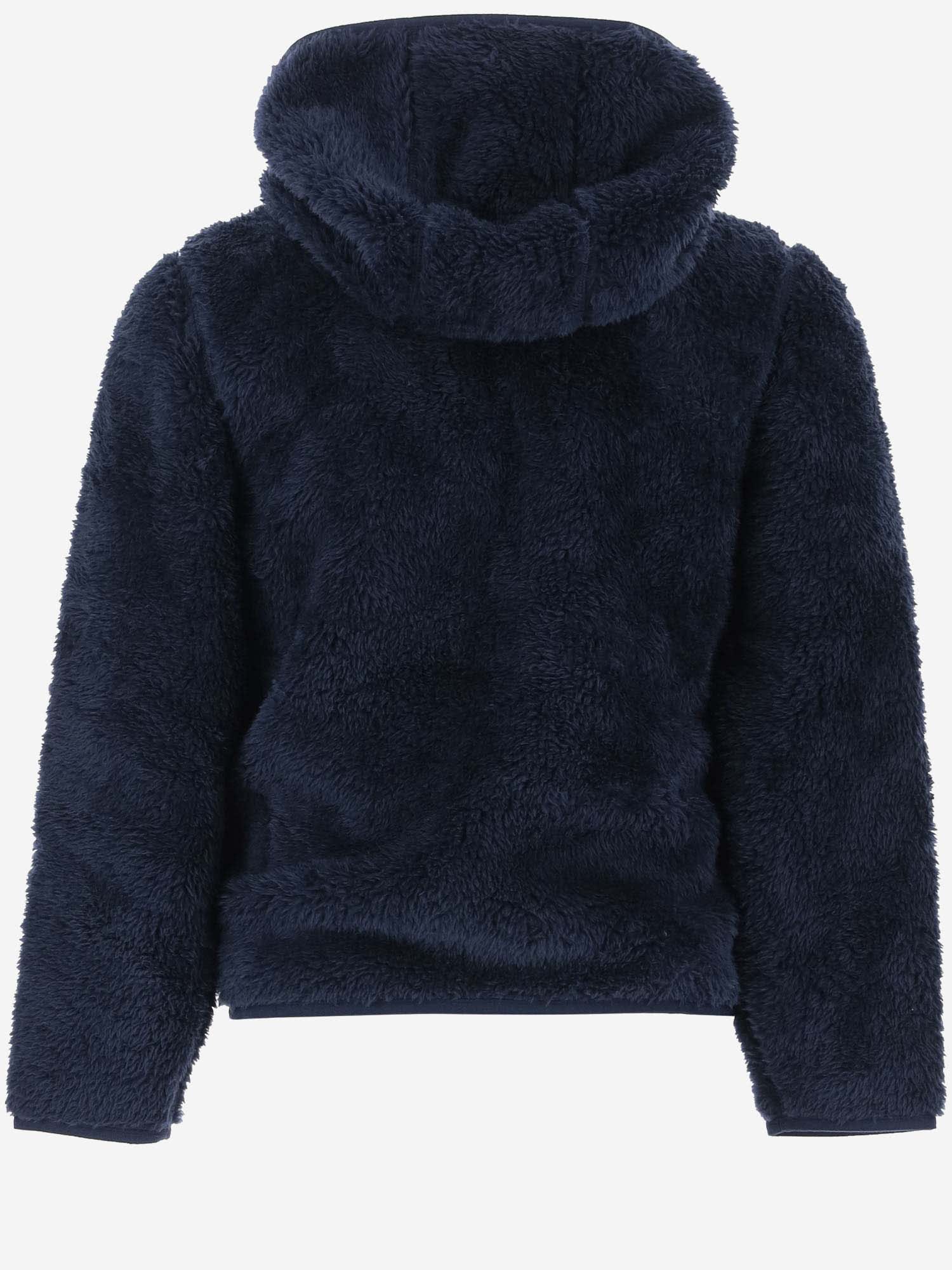 Shop Polo Ralph Lauren Teddy P-layer 2 Fleece Jacket In Blue