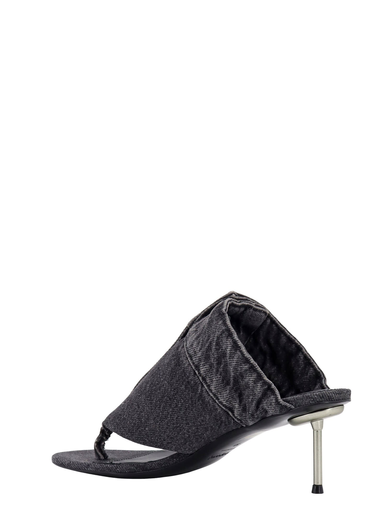 Shop Coperni Sandals In Grey