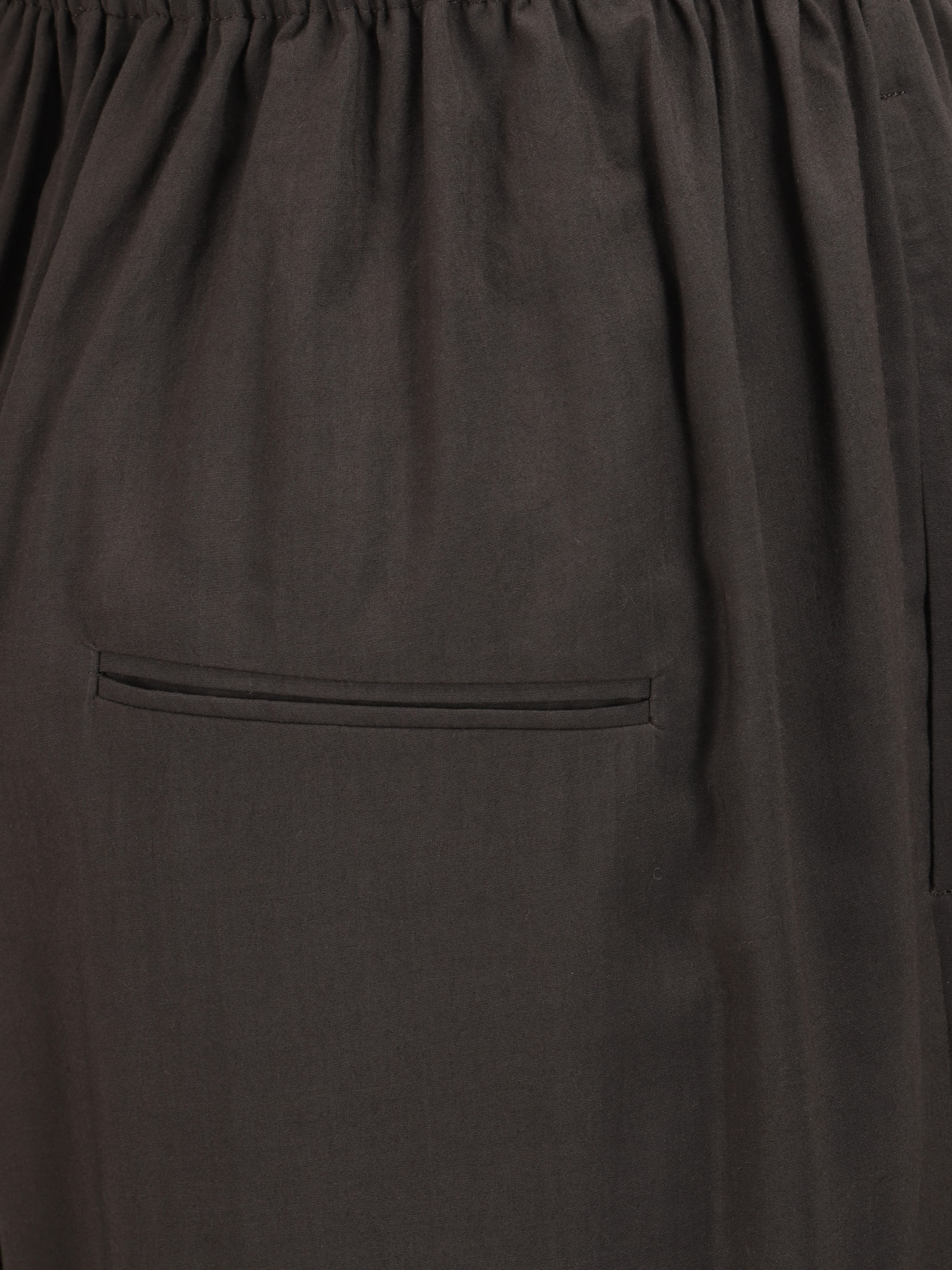 Shop Quira Pants In Dark Brown