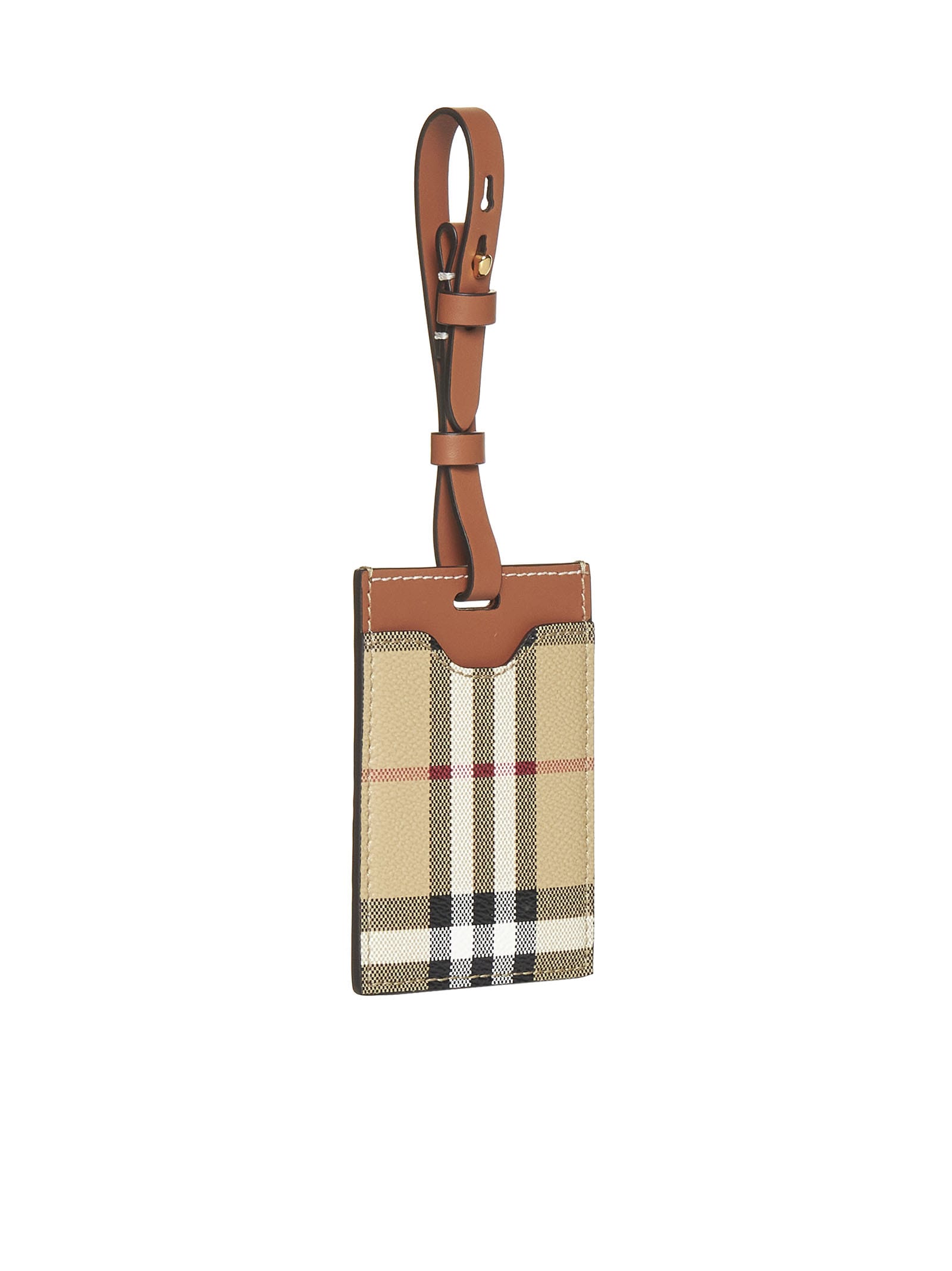 Shop Burberry Luggage In Beige