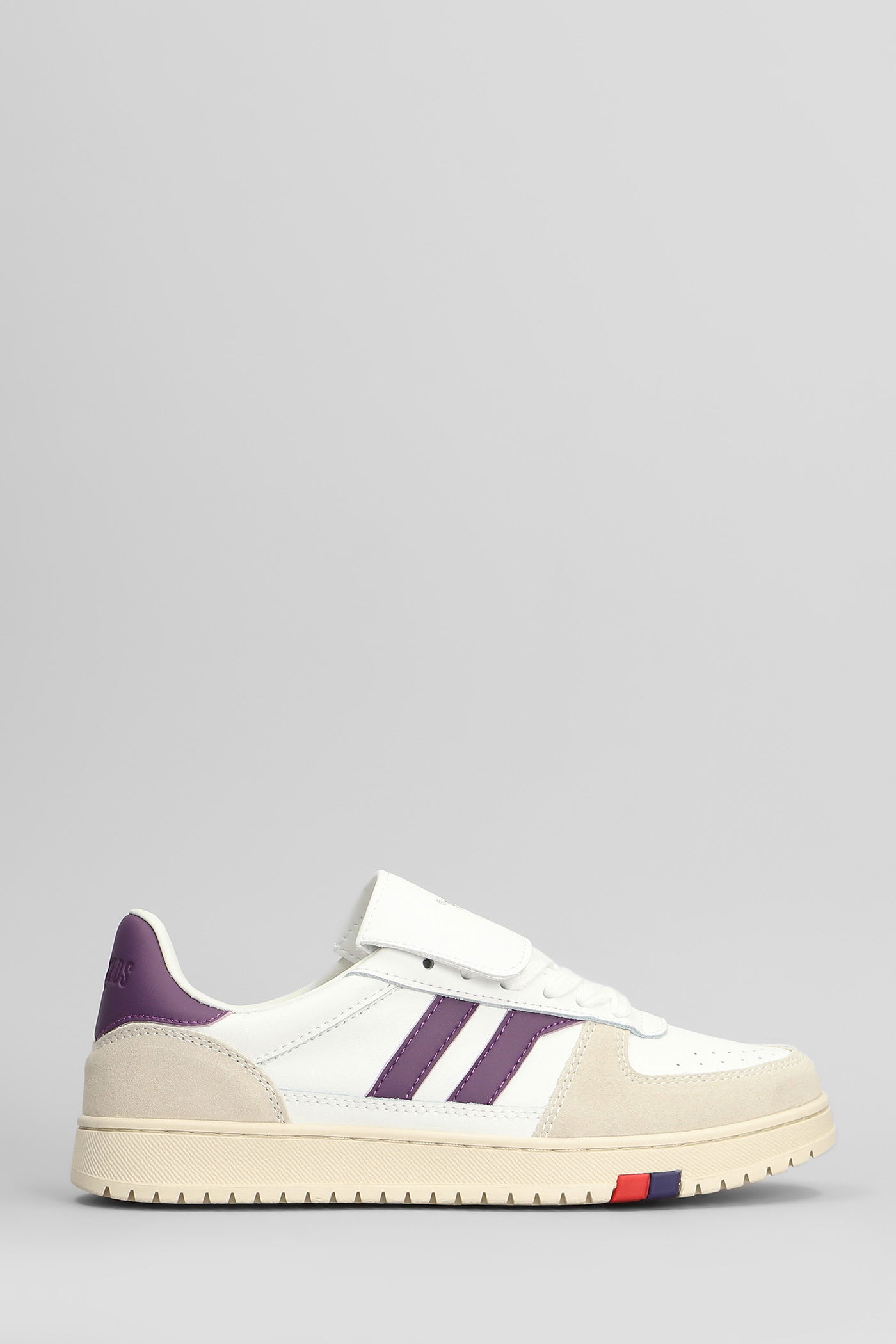 Field King Sneakers In White Leather