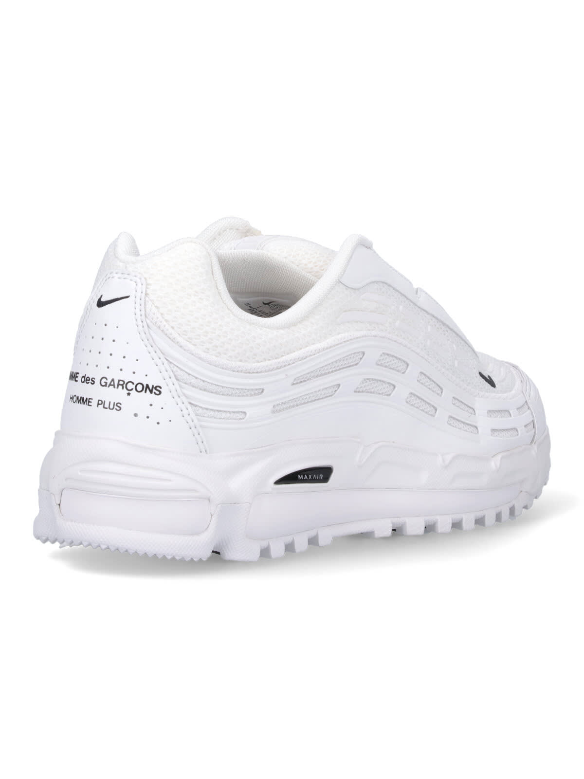 Shop Comme Des Garçons Homme Deux X Nike Sneakers Air Max Tl2.5 In White