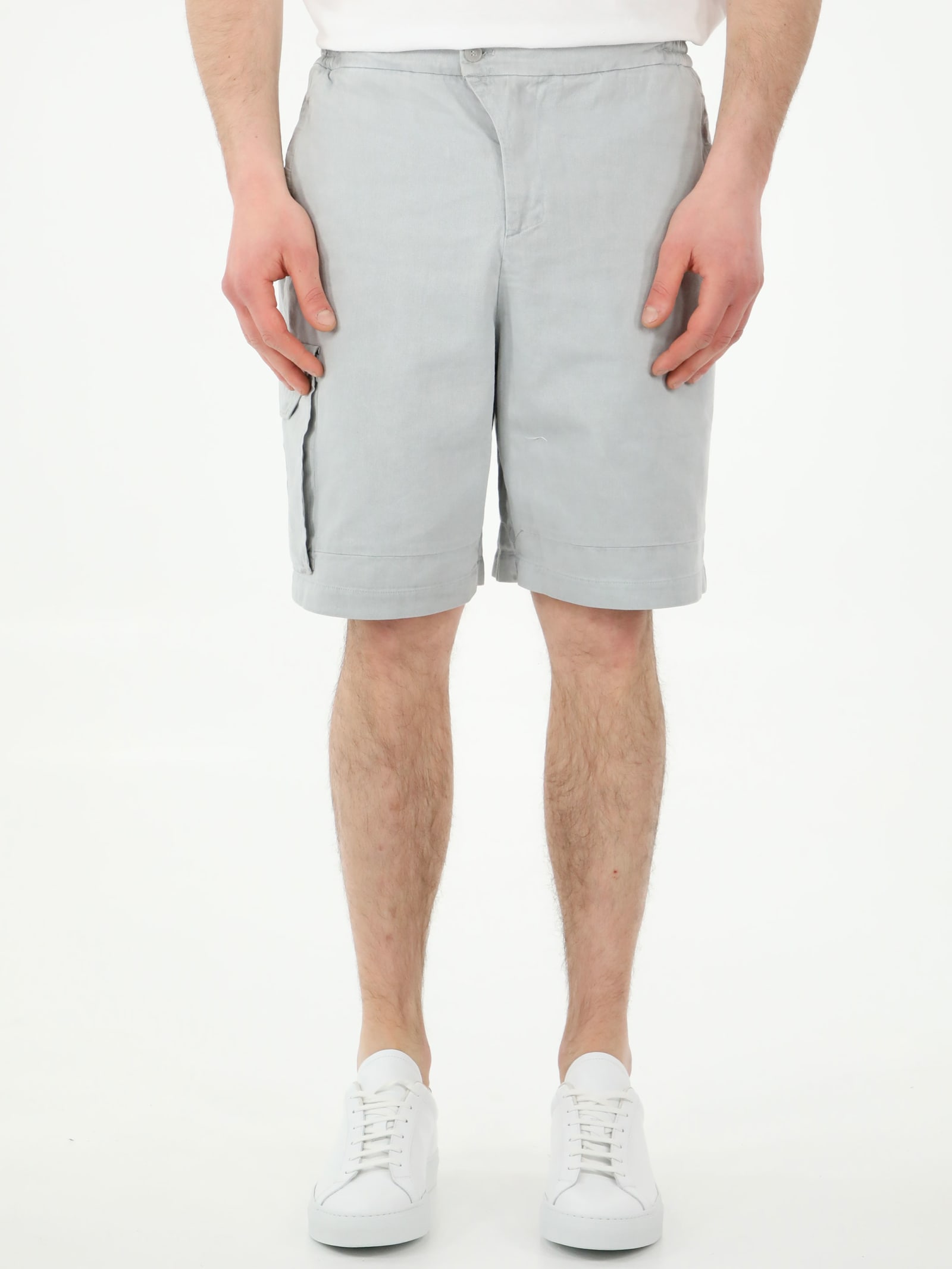 A-COLD-WALL Density Grey Bermuda Shorts
