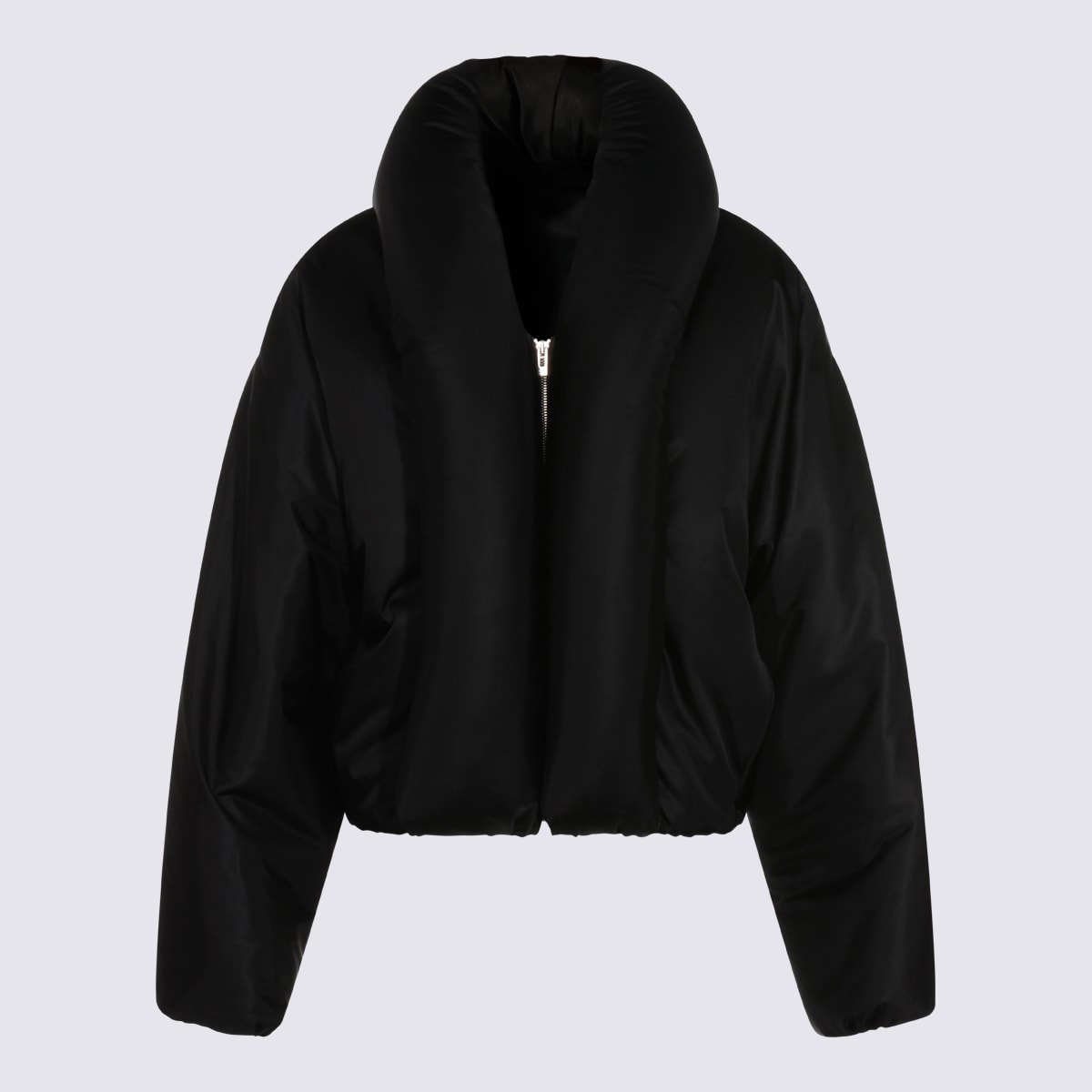 Alaïa Black Down Jacket In Black