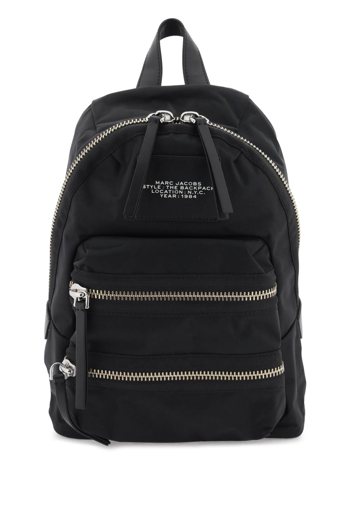 Marc Jacobs The Large Nylon Biker Backpack, Black