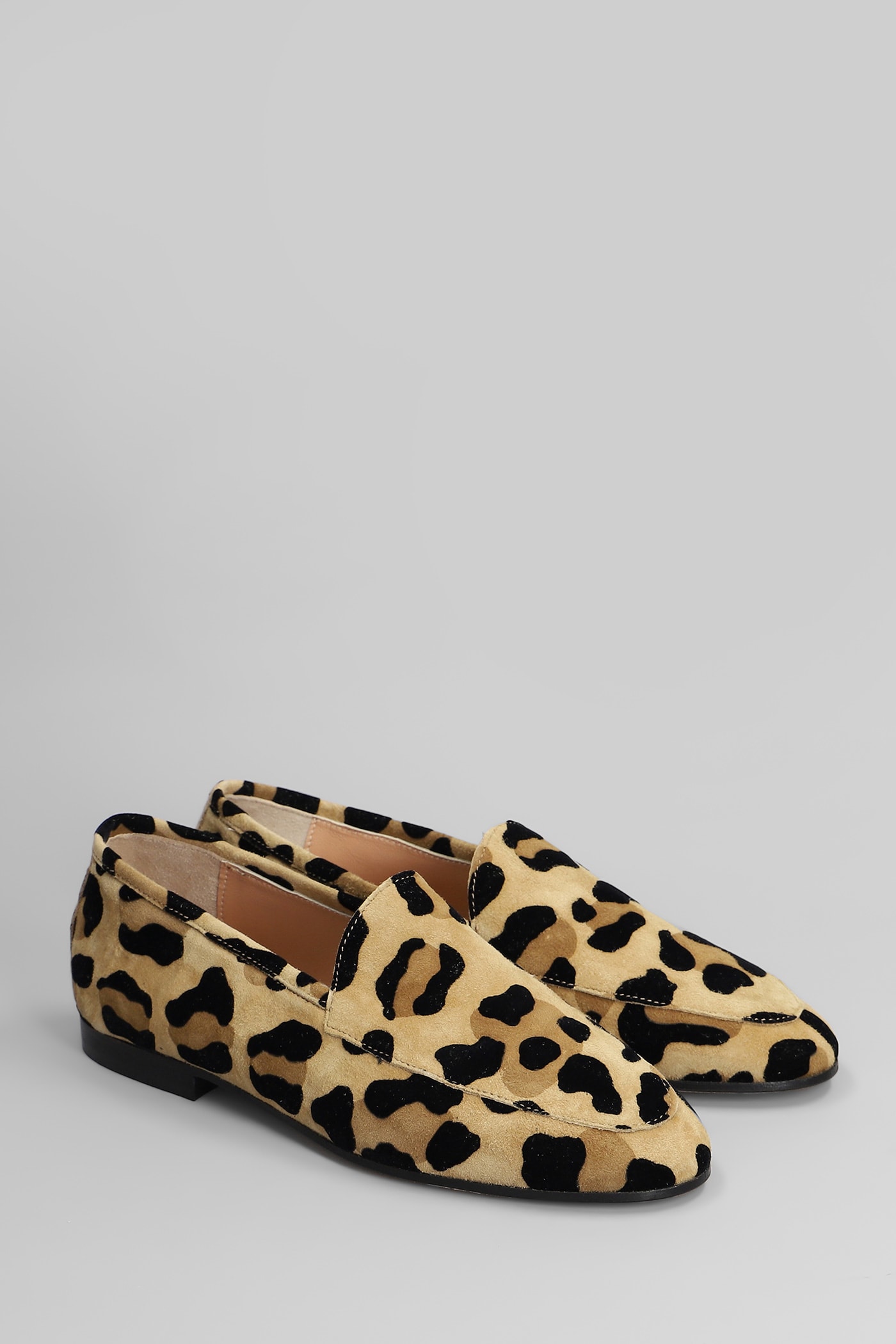 Anniel Leopard-print Loafers In Animalier
