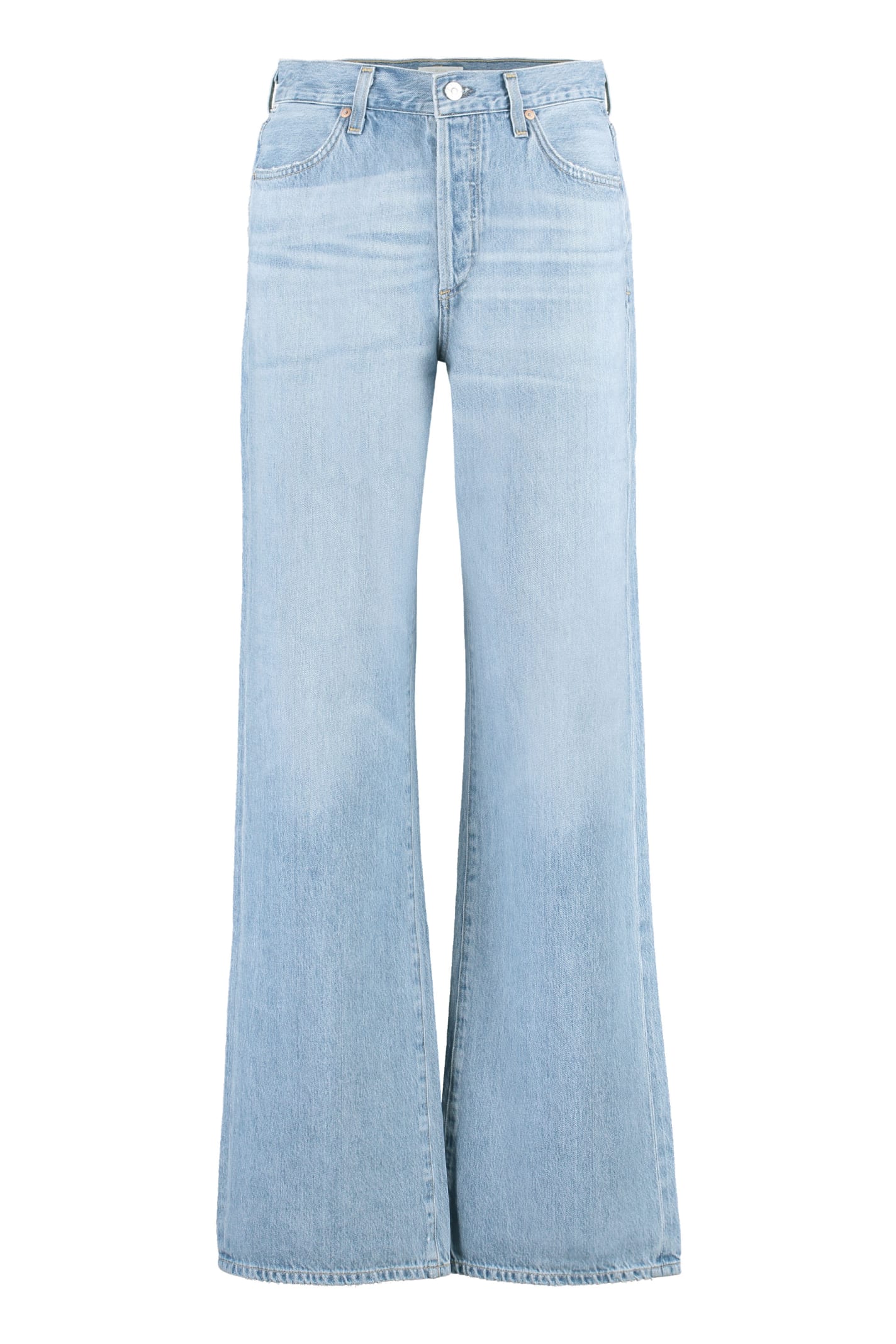 Citizens Of Humanity Annina Wide-leg Jeans In Denim | ModeSens