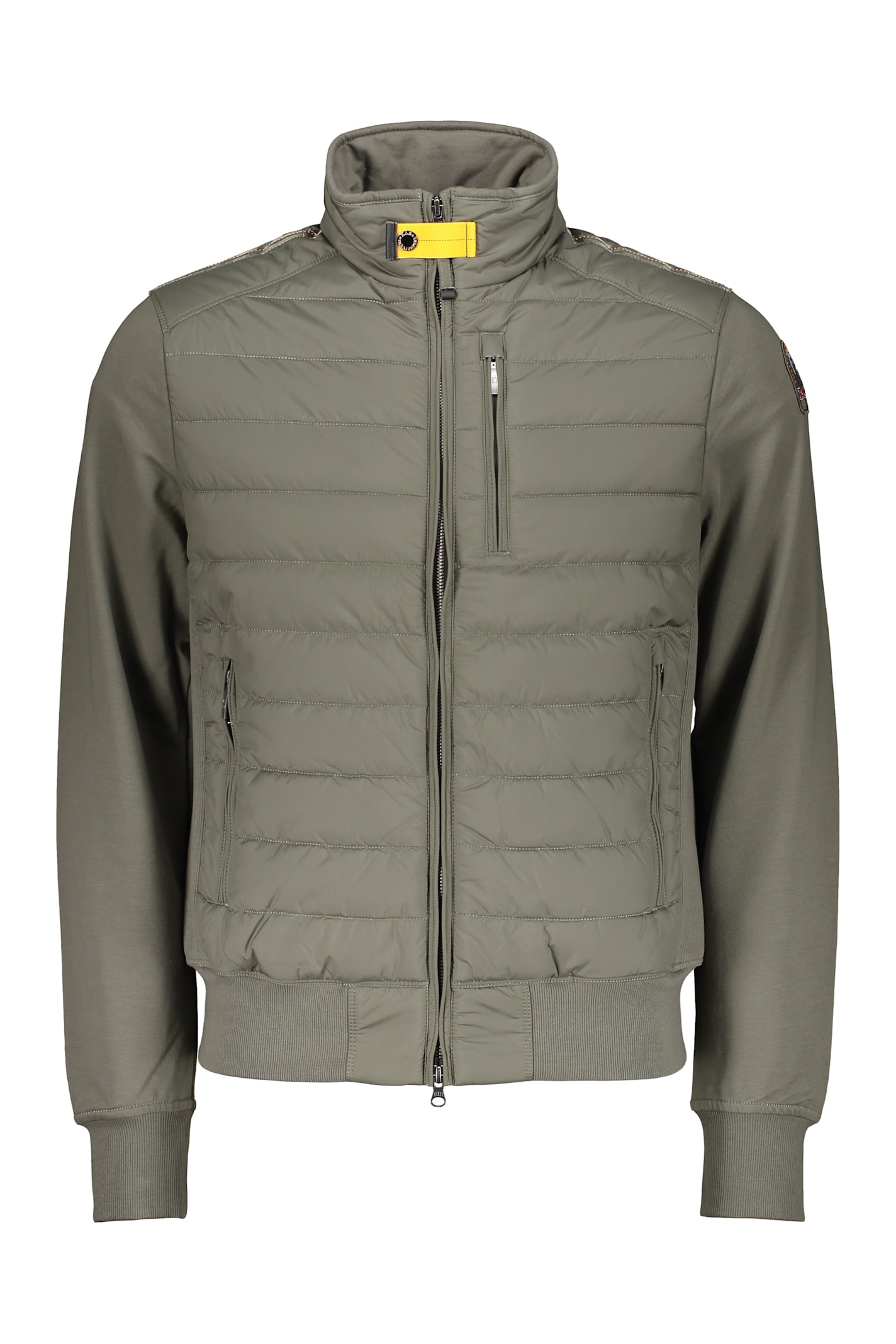 Parajumpers Lightweight Sports Jacket With Elastic Sleeves In Gray