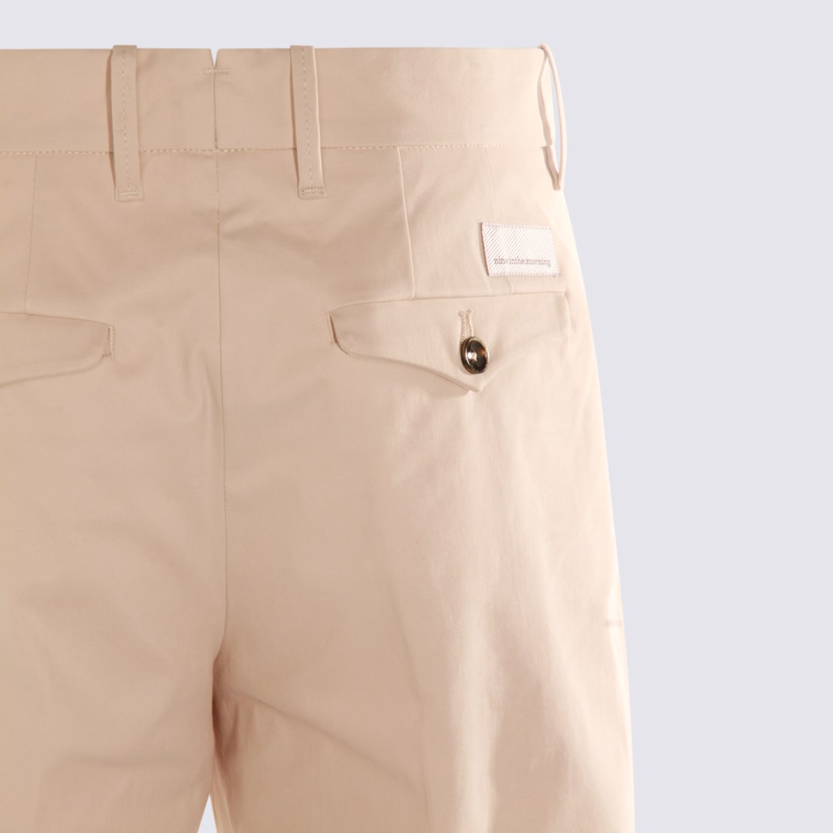 Nine In The Morning Straight-leg Trousers In Neutral