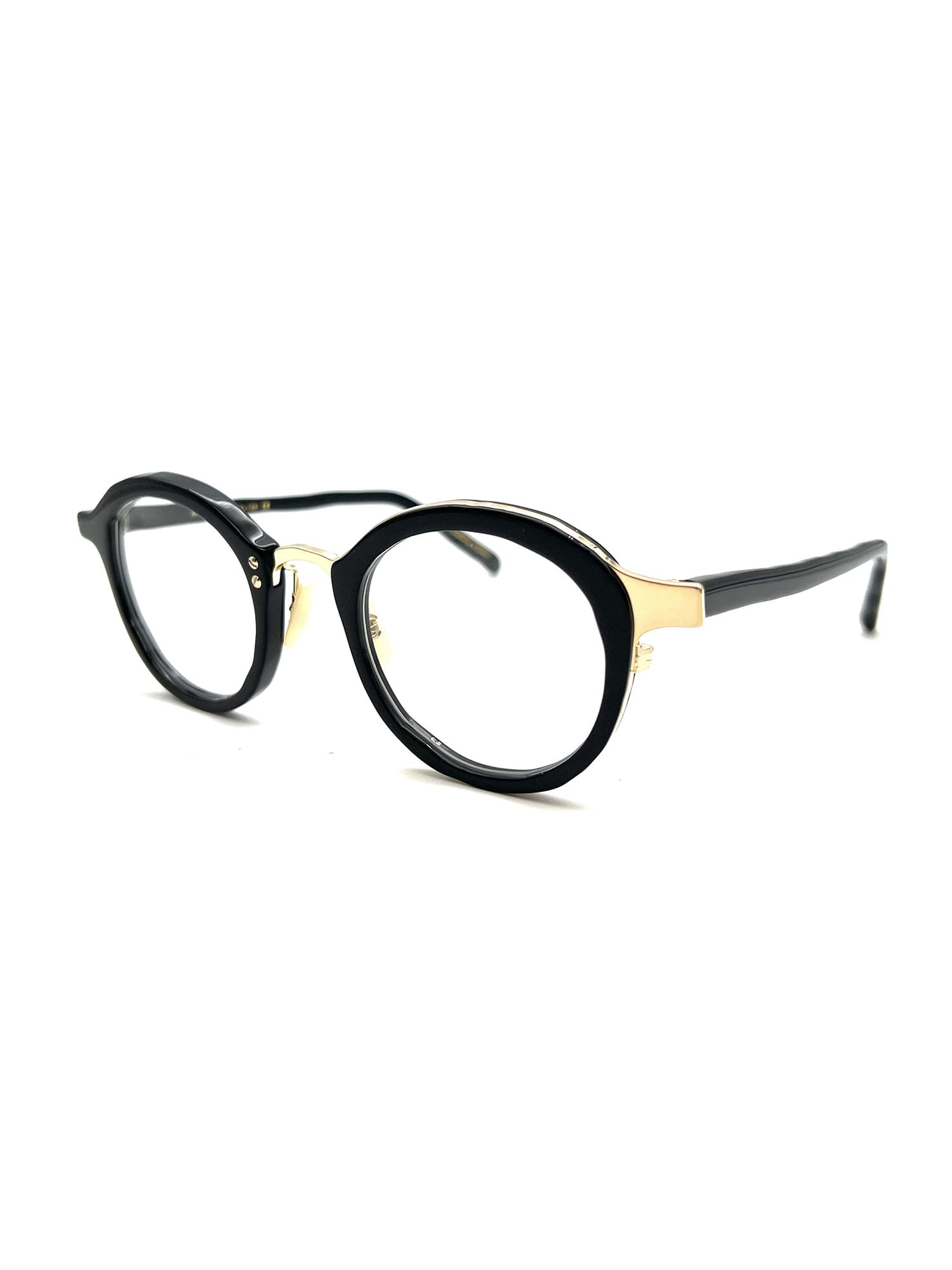 Shop Masahiro Maruyama Mm/0070 No.1 Eyewear In Black/gold