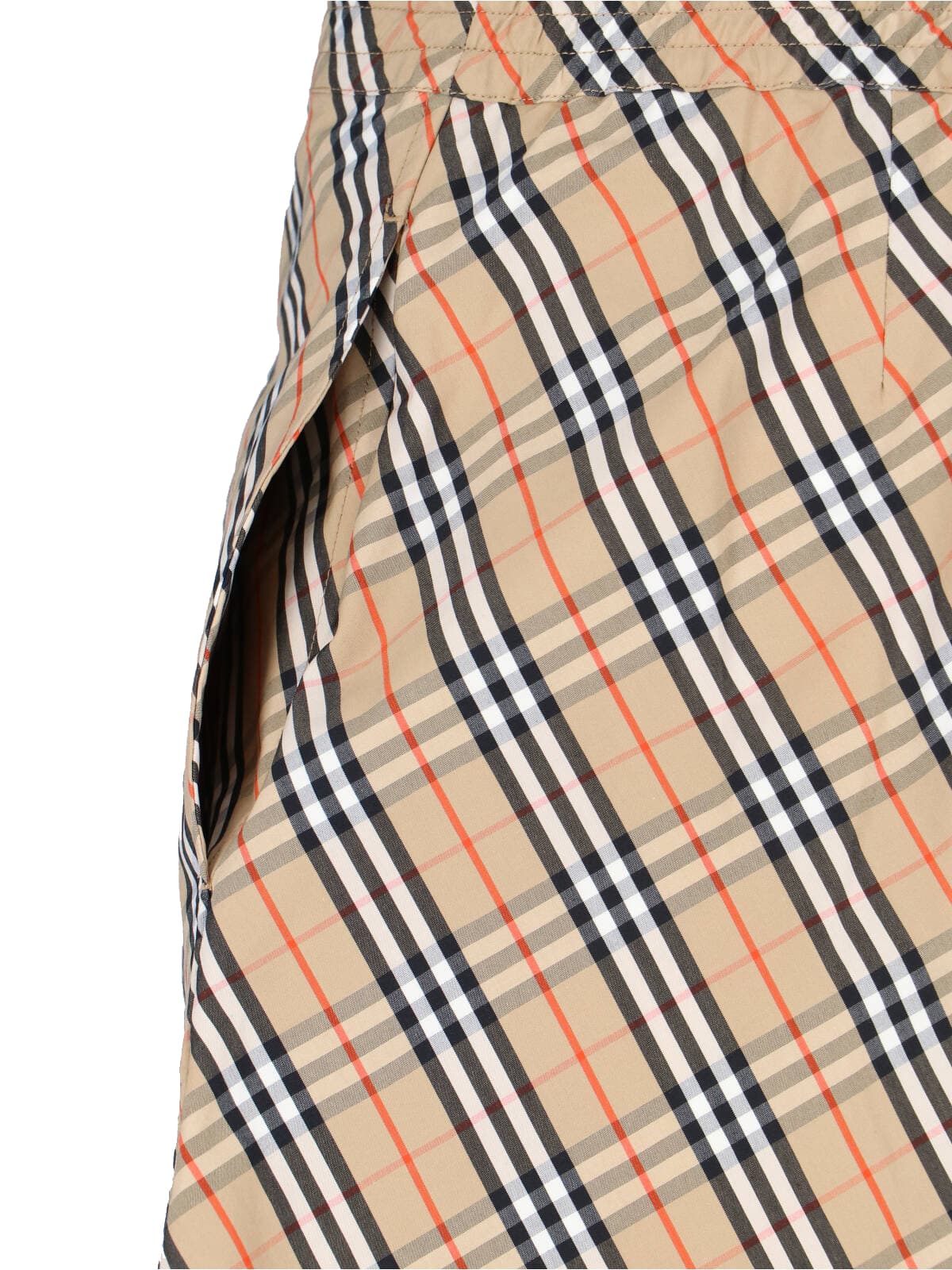 BURBERRY CHECK SHORTS 