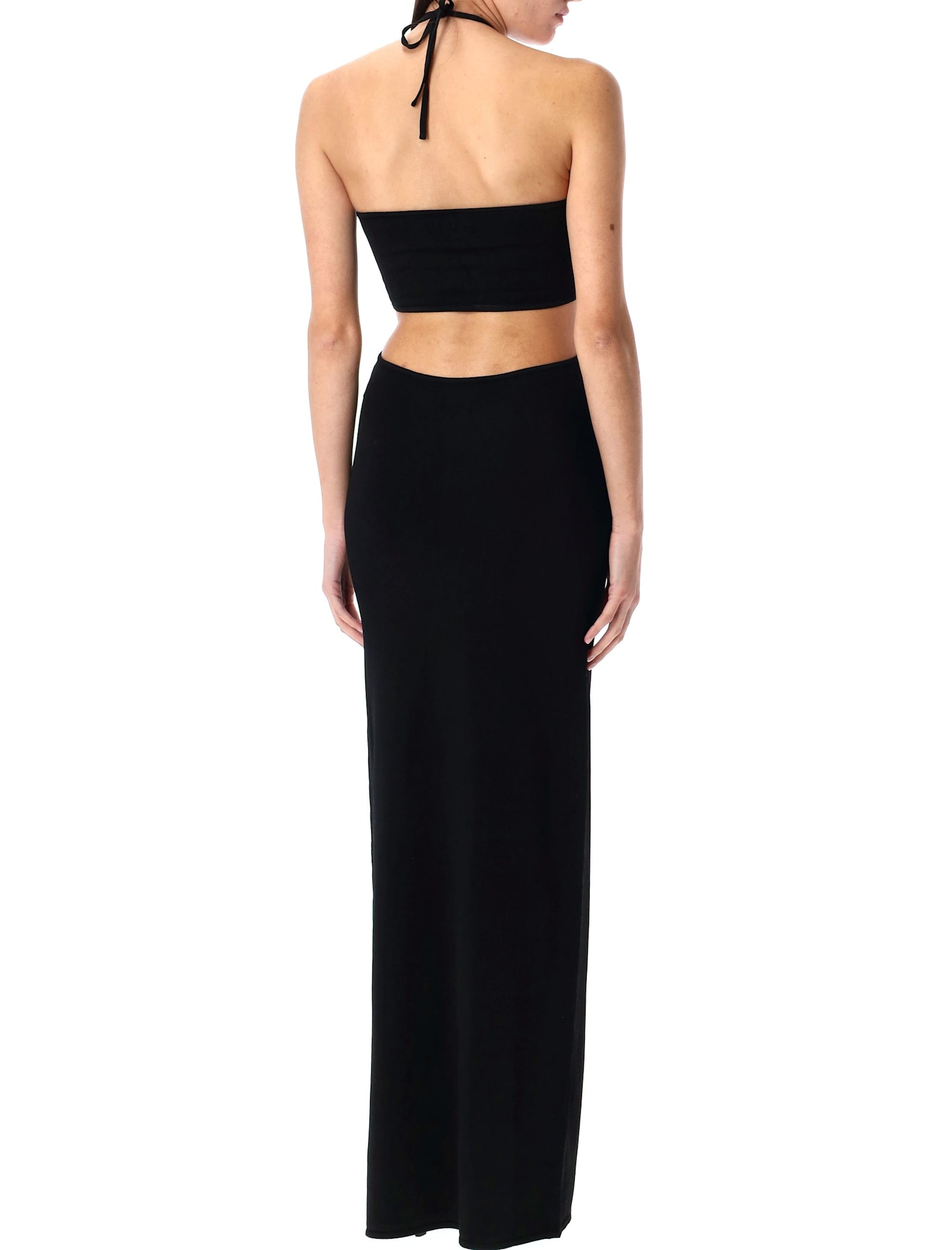 Coperni Long Dress In Black