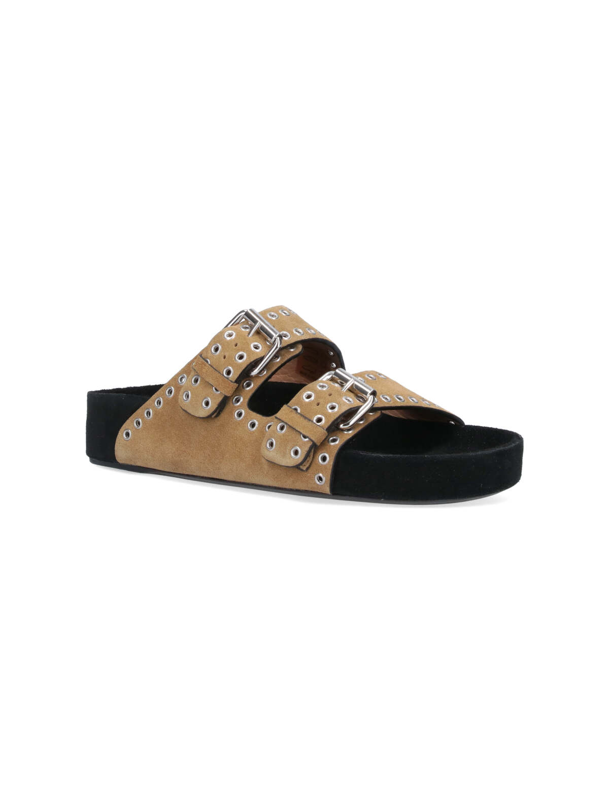 Shop Isabel Marant Lennyo Sandals In Brown