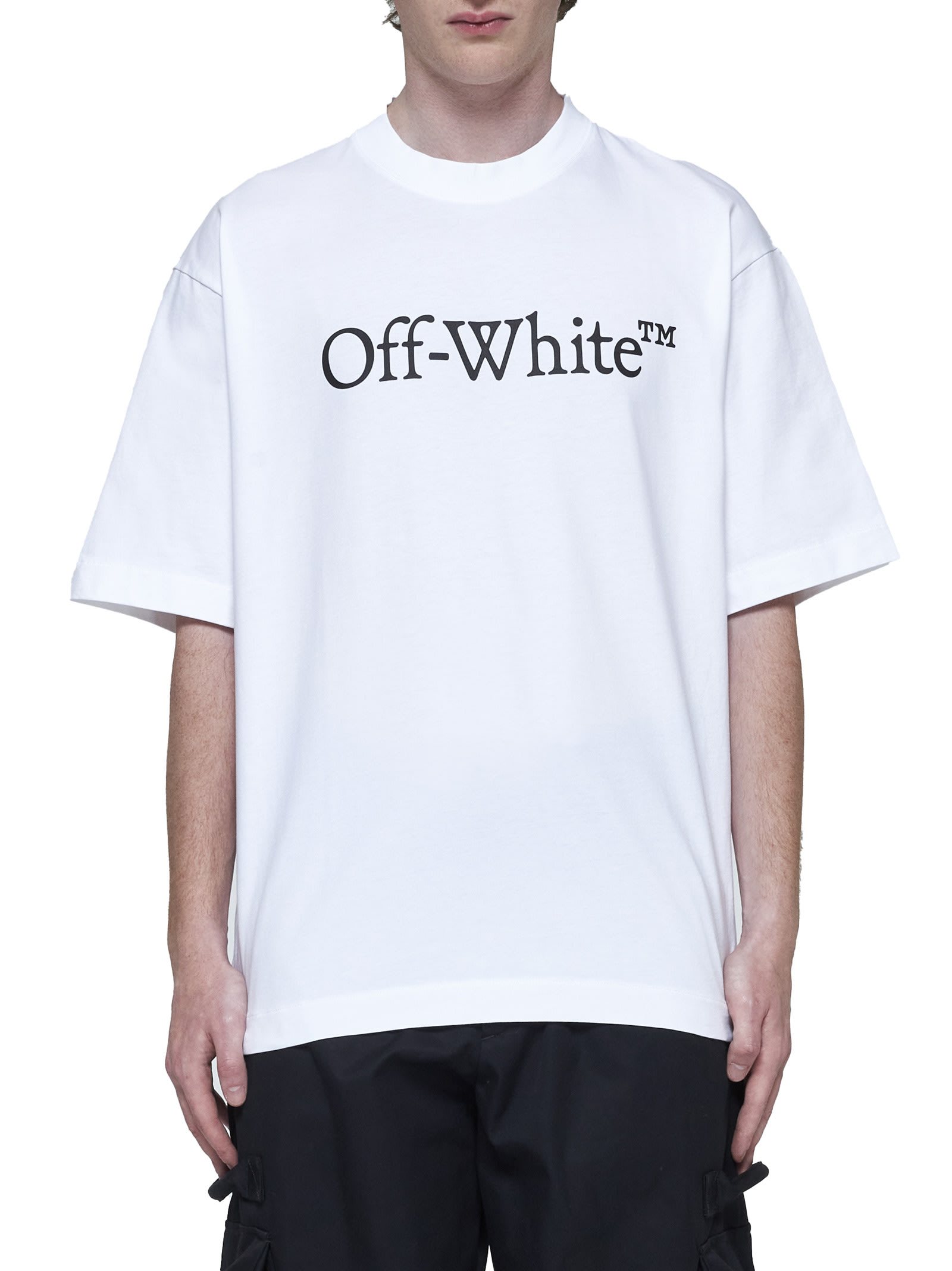 Shop Off-white T-shirt In Bianco