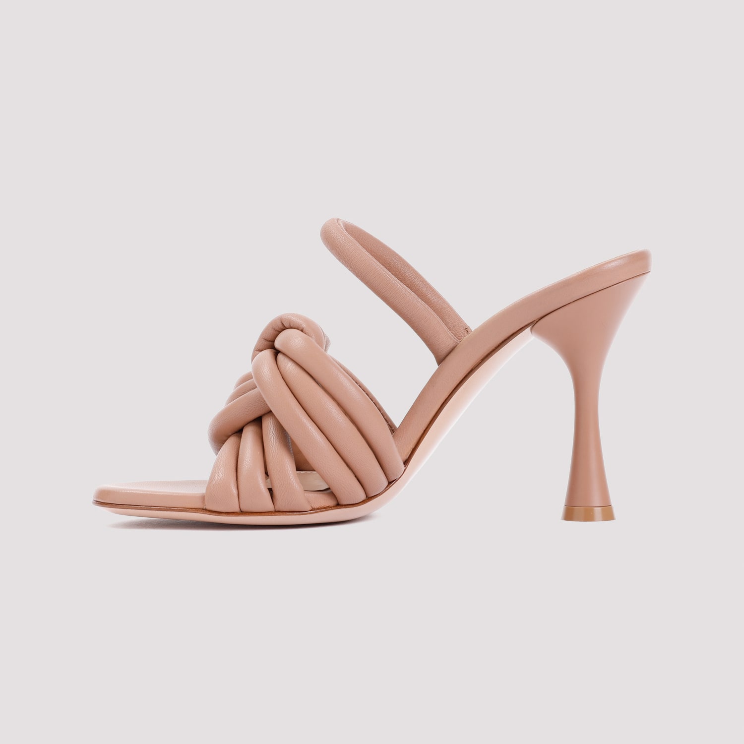 Shop Gianvito Rossi Sandal In Praline