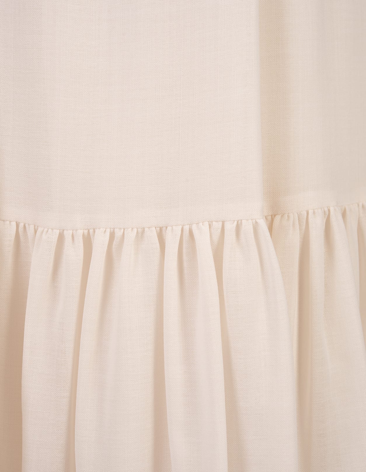 Shop Max Mara Ivory White Cafila Long Skirt