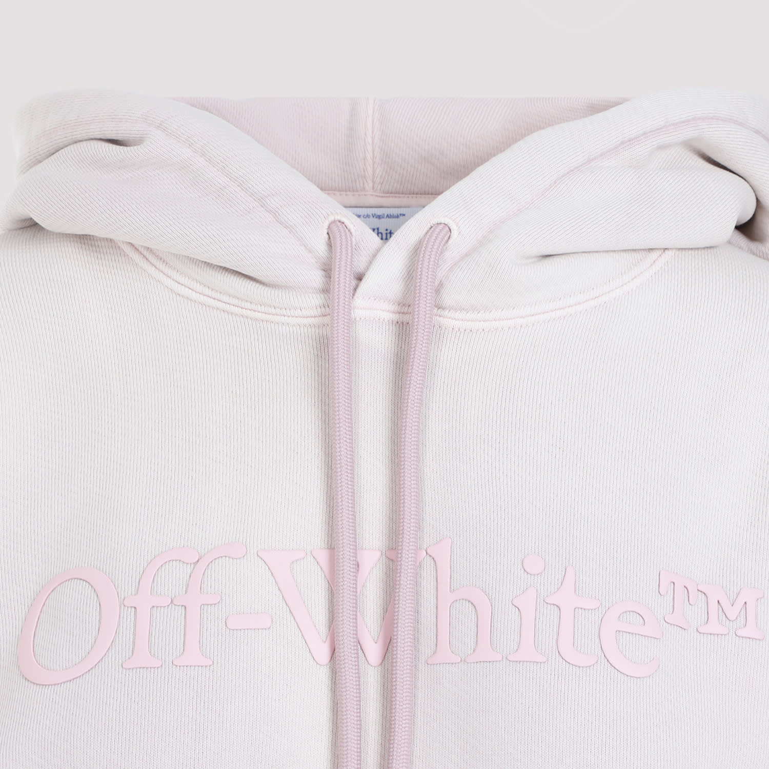 Shop Off-white Laundry Over Hoodie In Burnished